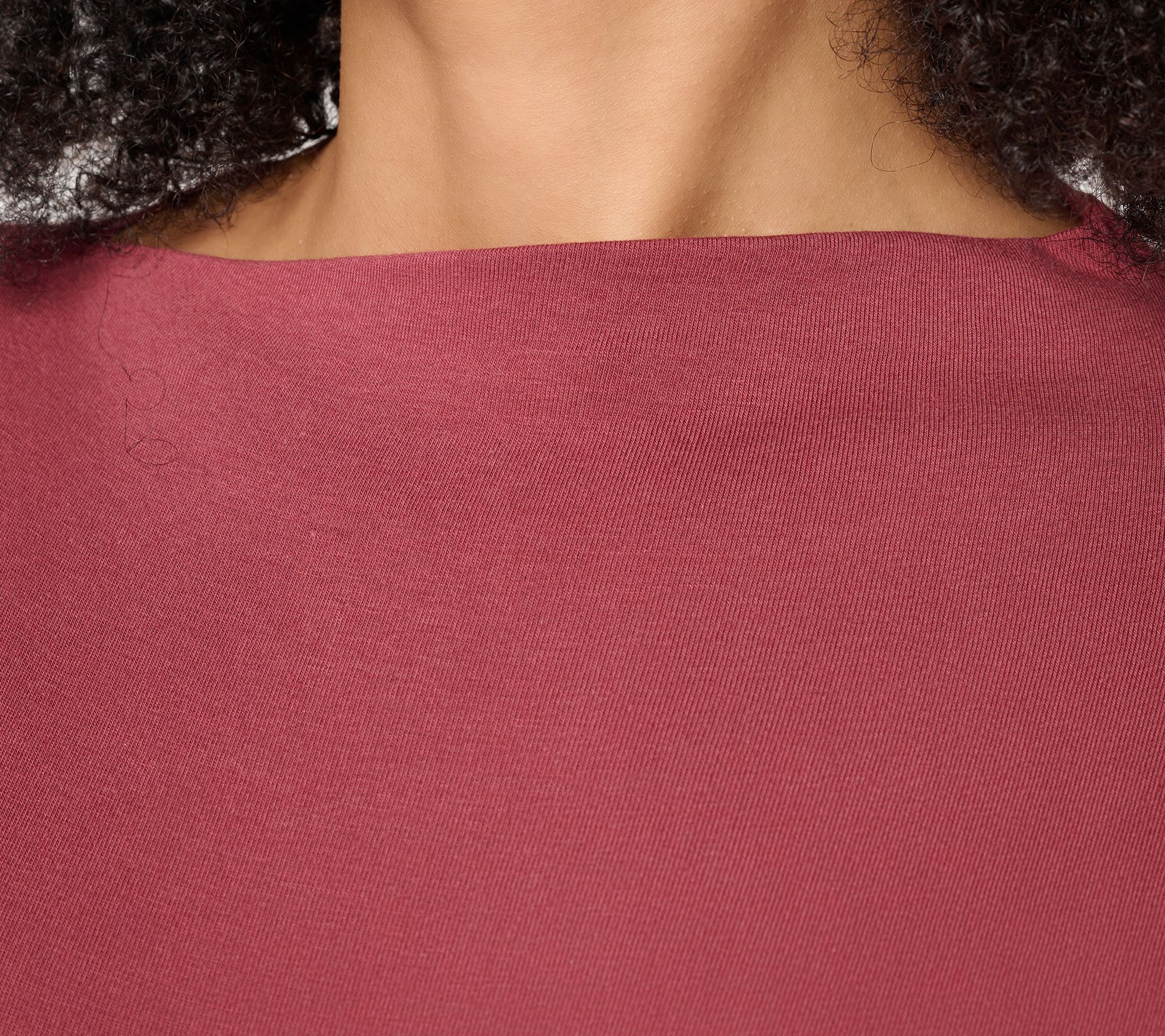 Me by Jennie Garth Windy Asymmetric Long-Sleeve Top