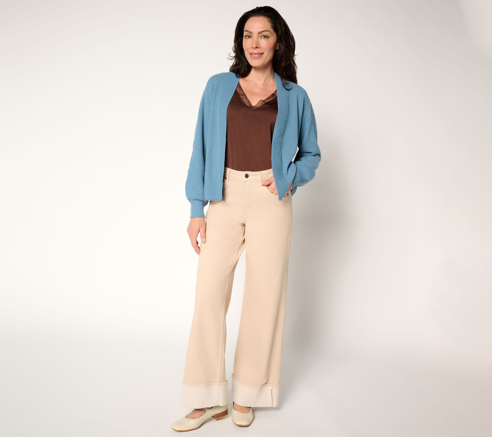 Me by Jennie Garth Paloma Pebble Cardigan