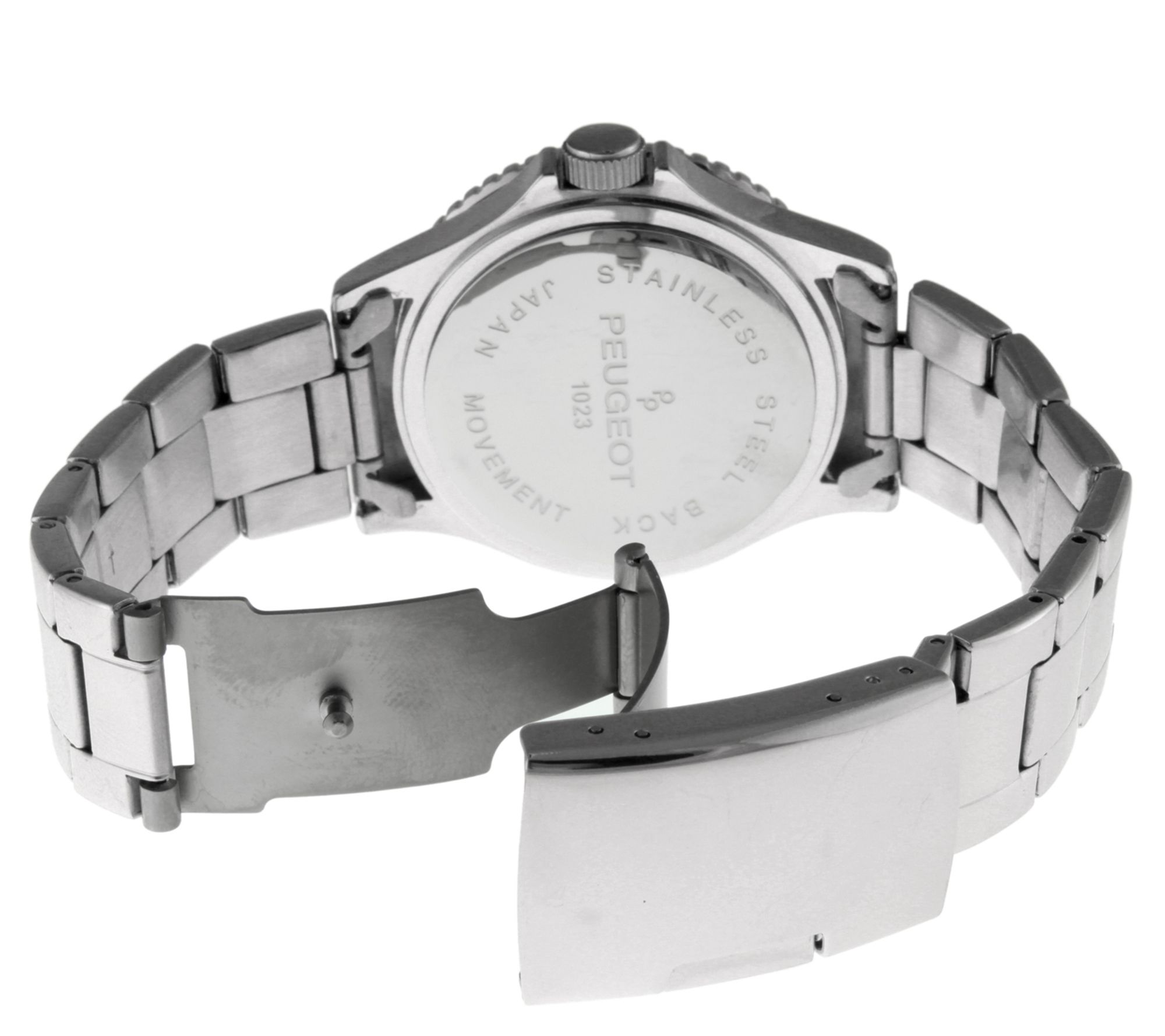 Peugeot Men's Stainless Steel Bracelet Watch