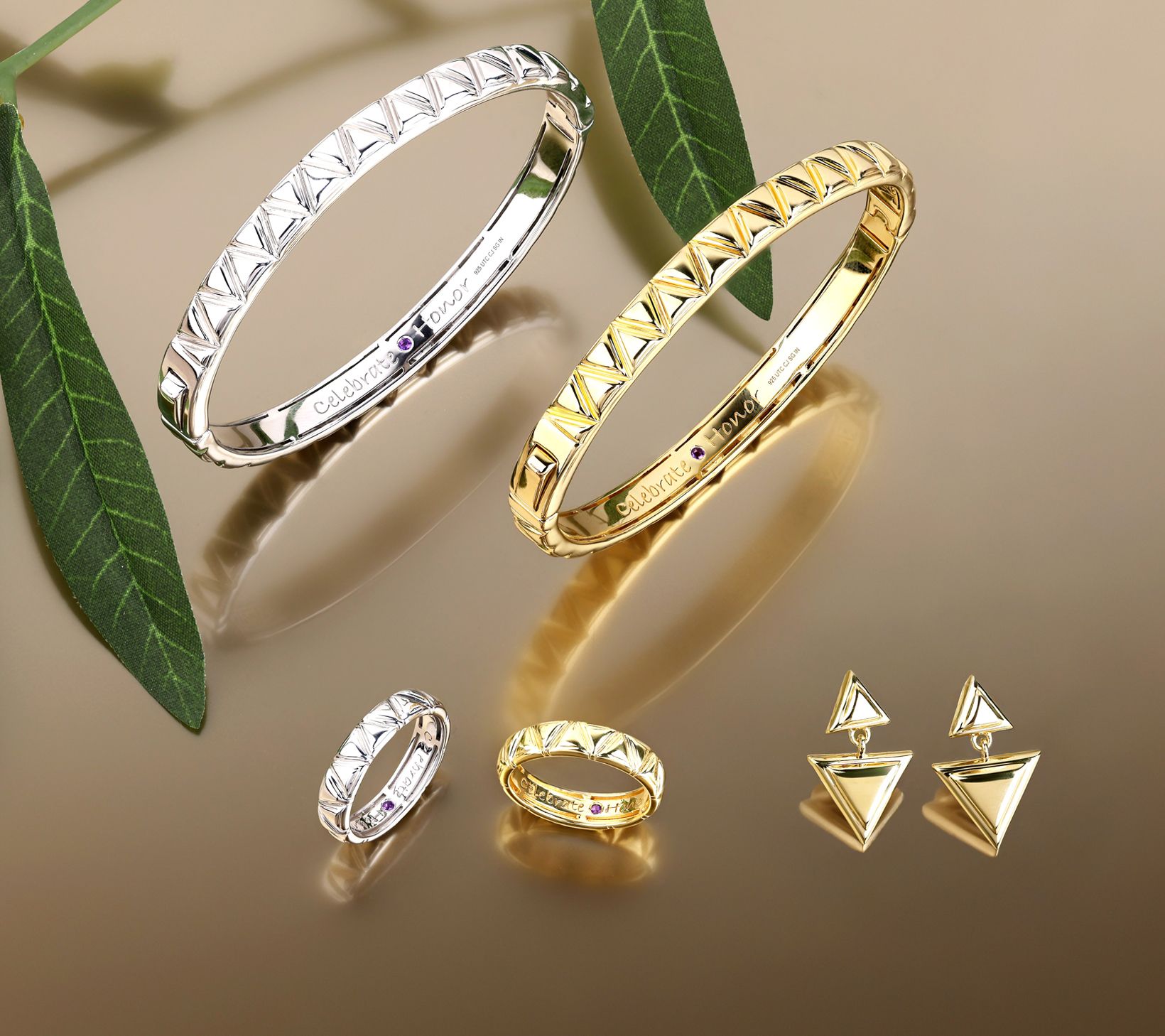 Christian James by Scott Grimes 14K Gold Clad Life Drop Earrings