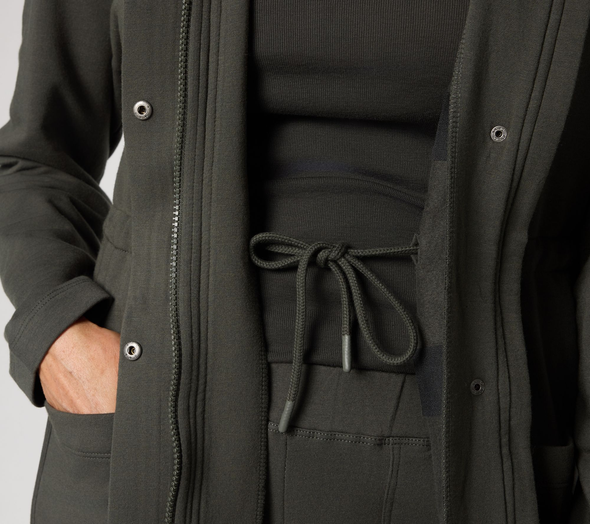 Barefoot Dreams Brushed Luxe Lounge Hooded Parka