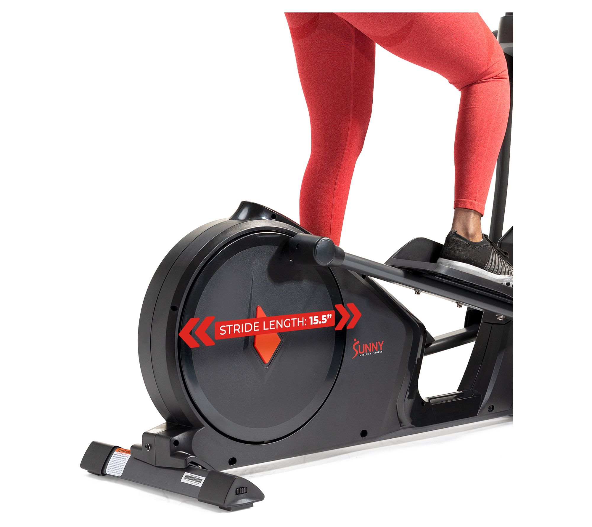 Sunny Health Fitness Premium Smart Elliptical w/ SunnyFit App