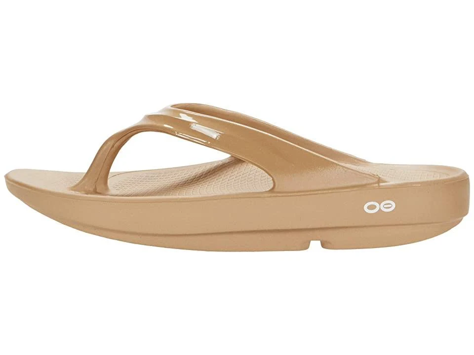 OOFOS Womens OOlala Sandal Taupe 10