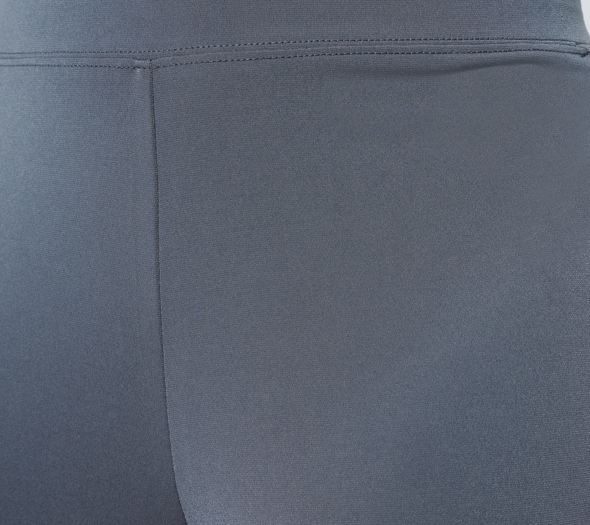 Susan Graver Essentials Reg Liquid Knit Straight Leg Pants