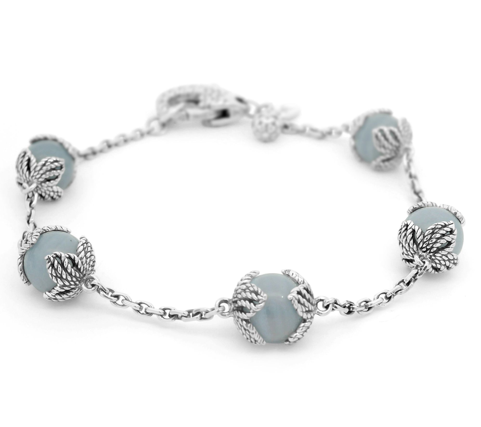 Tiffany Kay Studio Sterling Silver Blue Lace Agate Bracelet