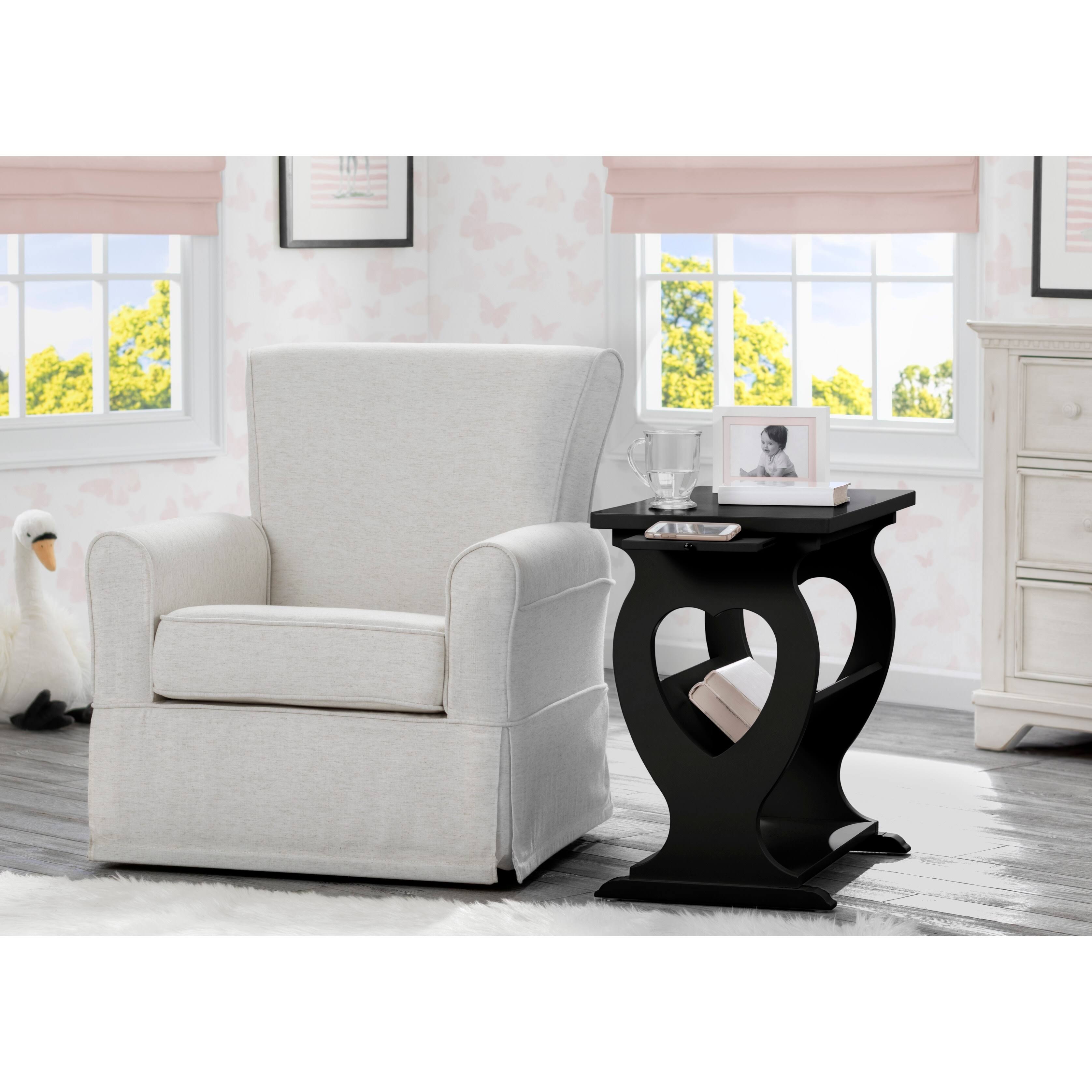 Delta Children Canton End Table/Side Table for The Nursery Grey