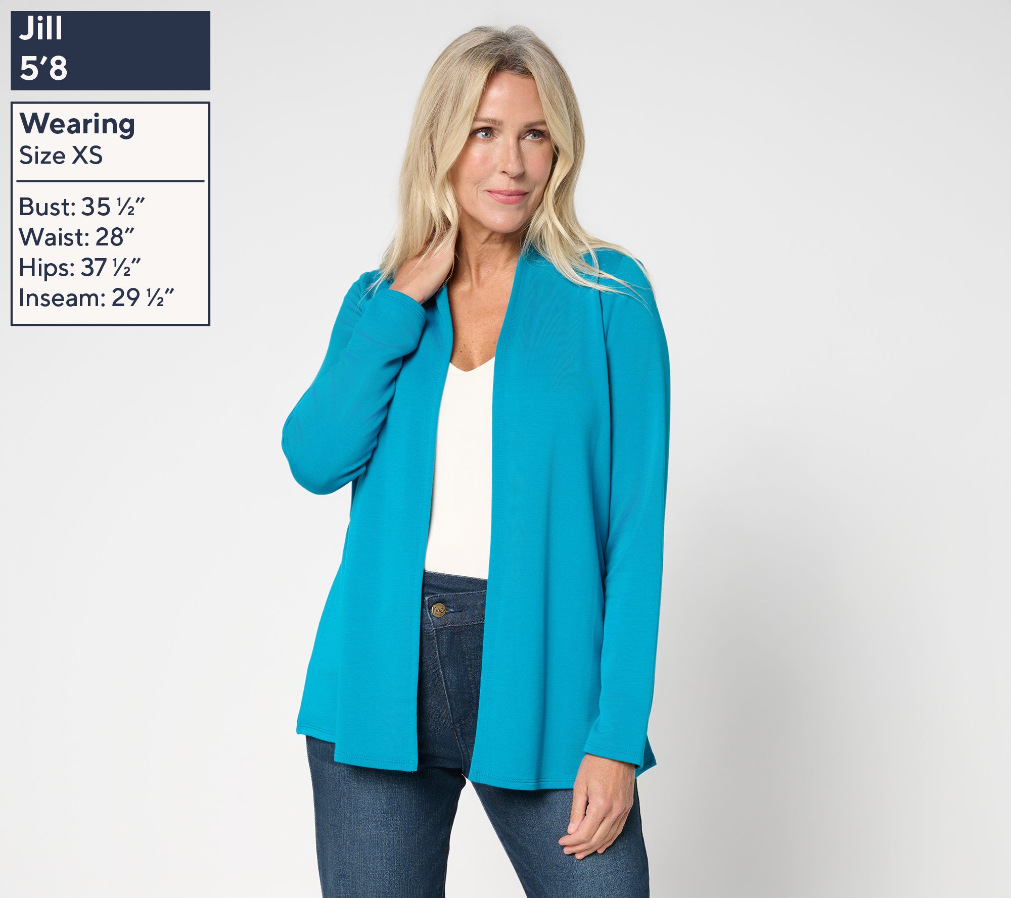 Brandis Dress Out Loud Acquitted Knit Open Front Cardigan