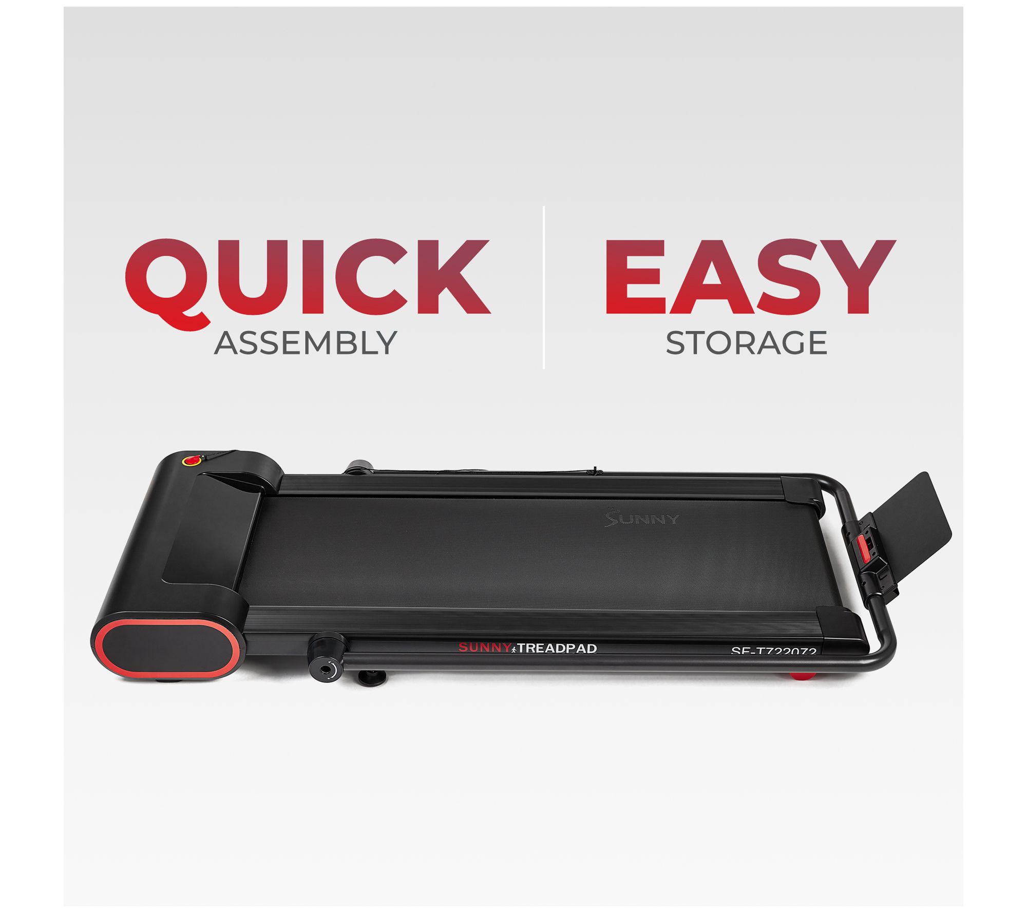 Sunny Health & Fitness Smart Compact Treadpad Treadmill