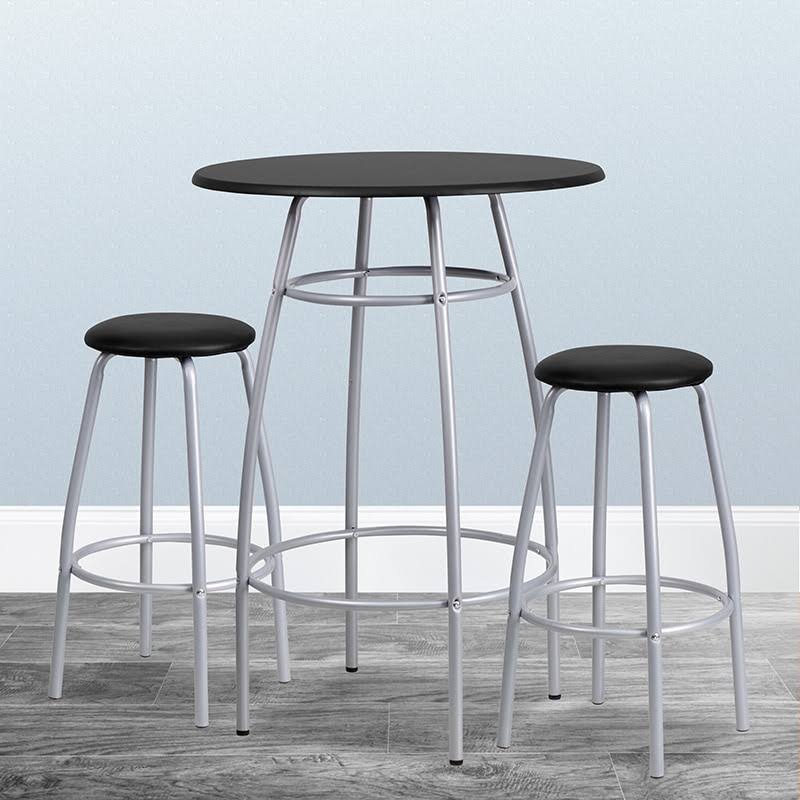 Bar Height Table and Stool Set - Flash Furniture