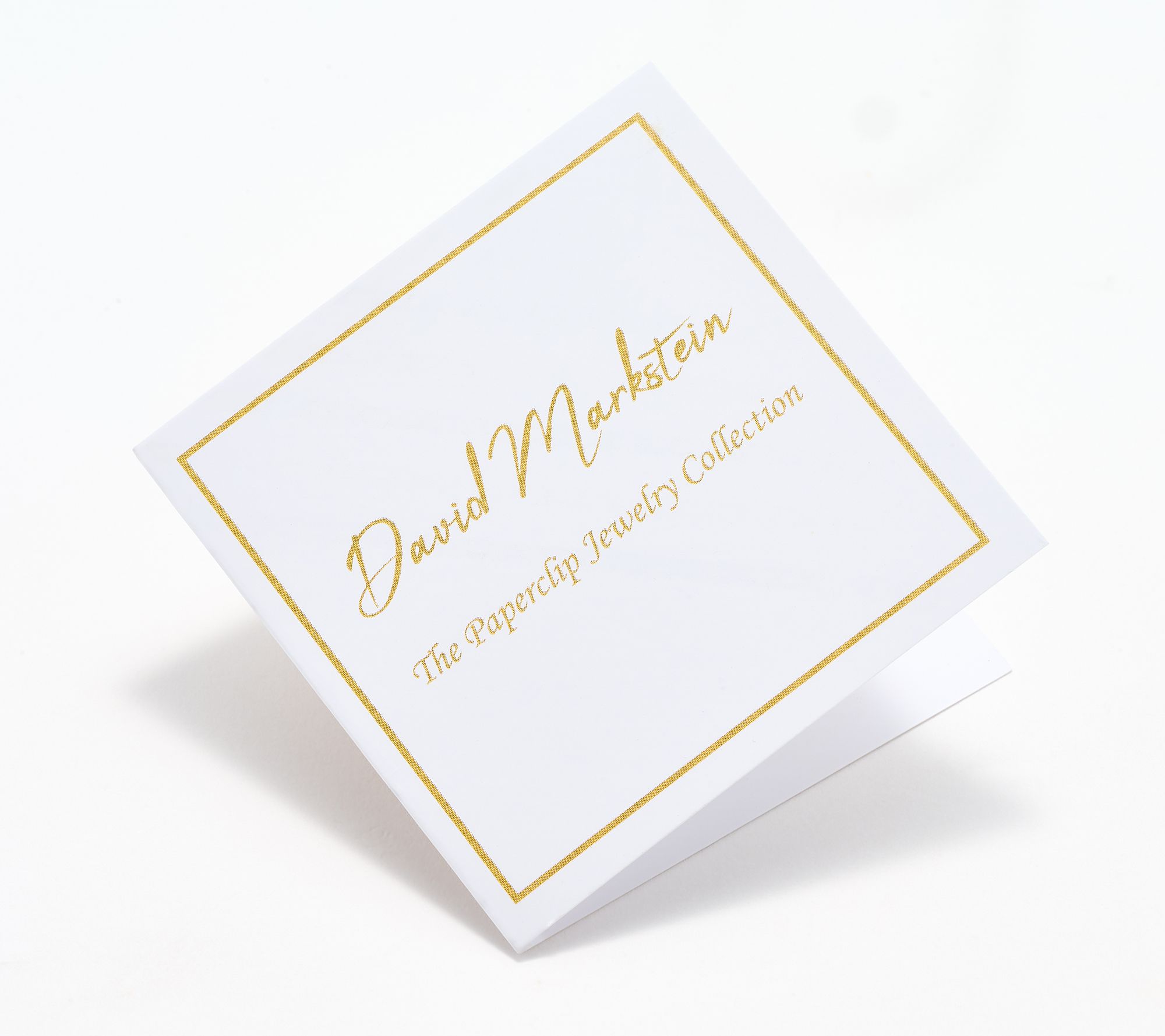 David Markstein Bronze Premiere Luxe Paper Clip Necklace, 18