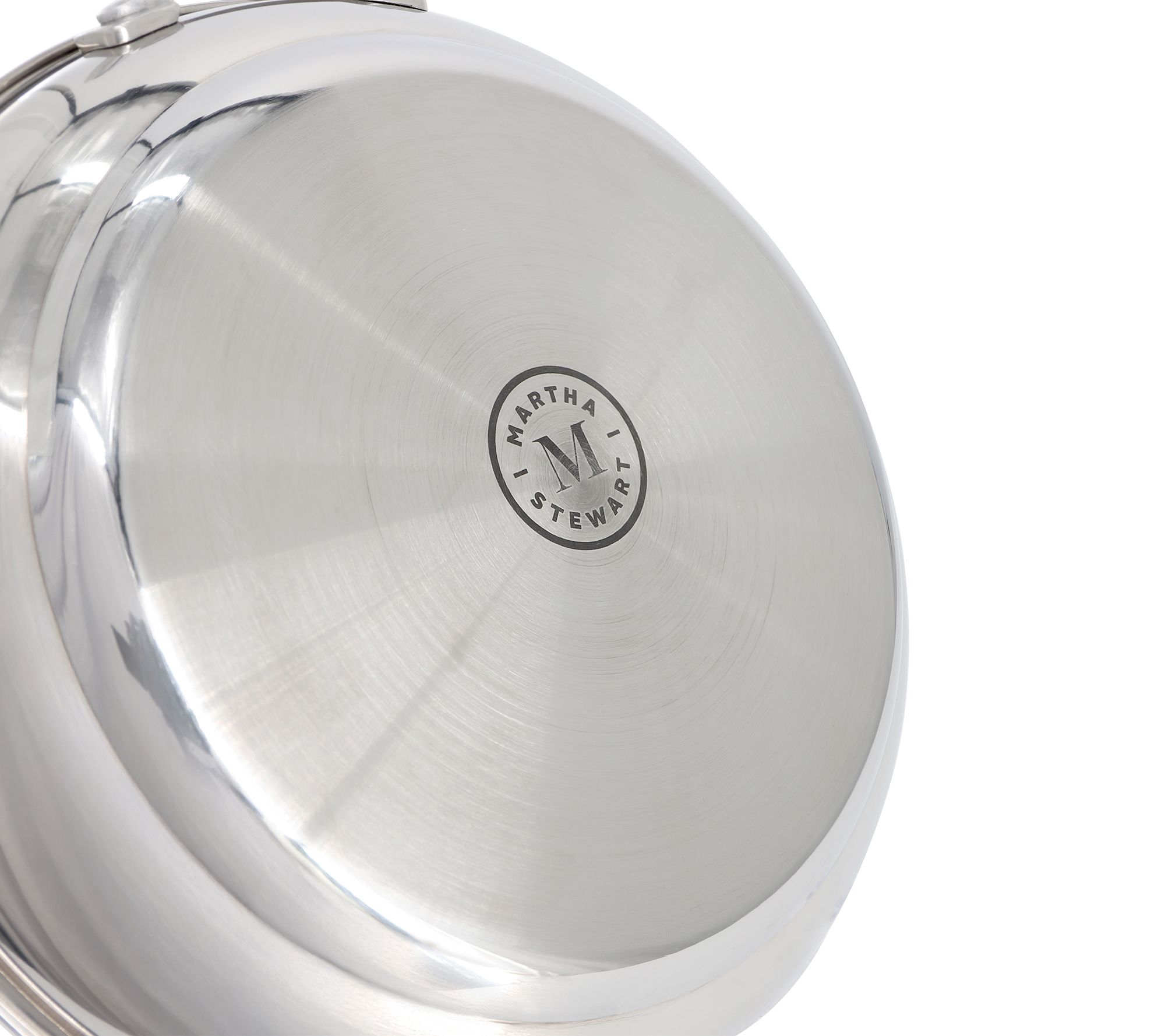 Martha Stewart Castelle 10in Stainless Steel Frying Pan