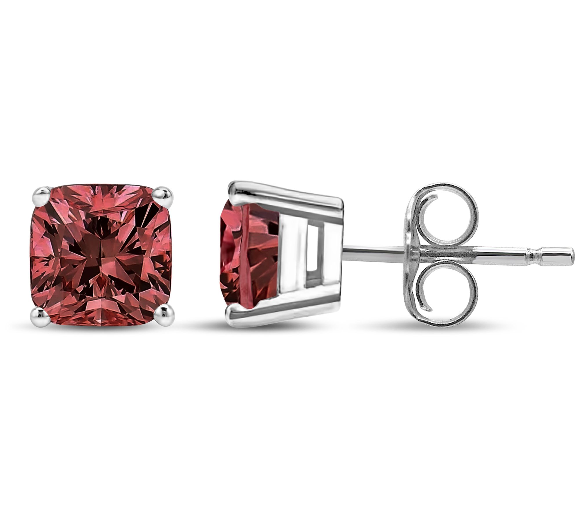 Haus of Brilliance Lab-Grown Pink Diamond Earrings, 14K