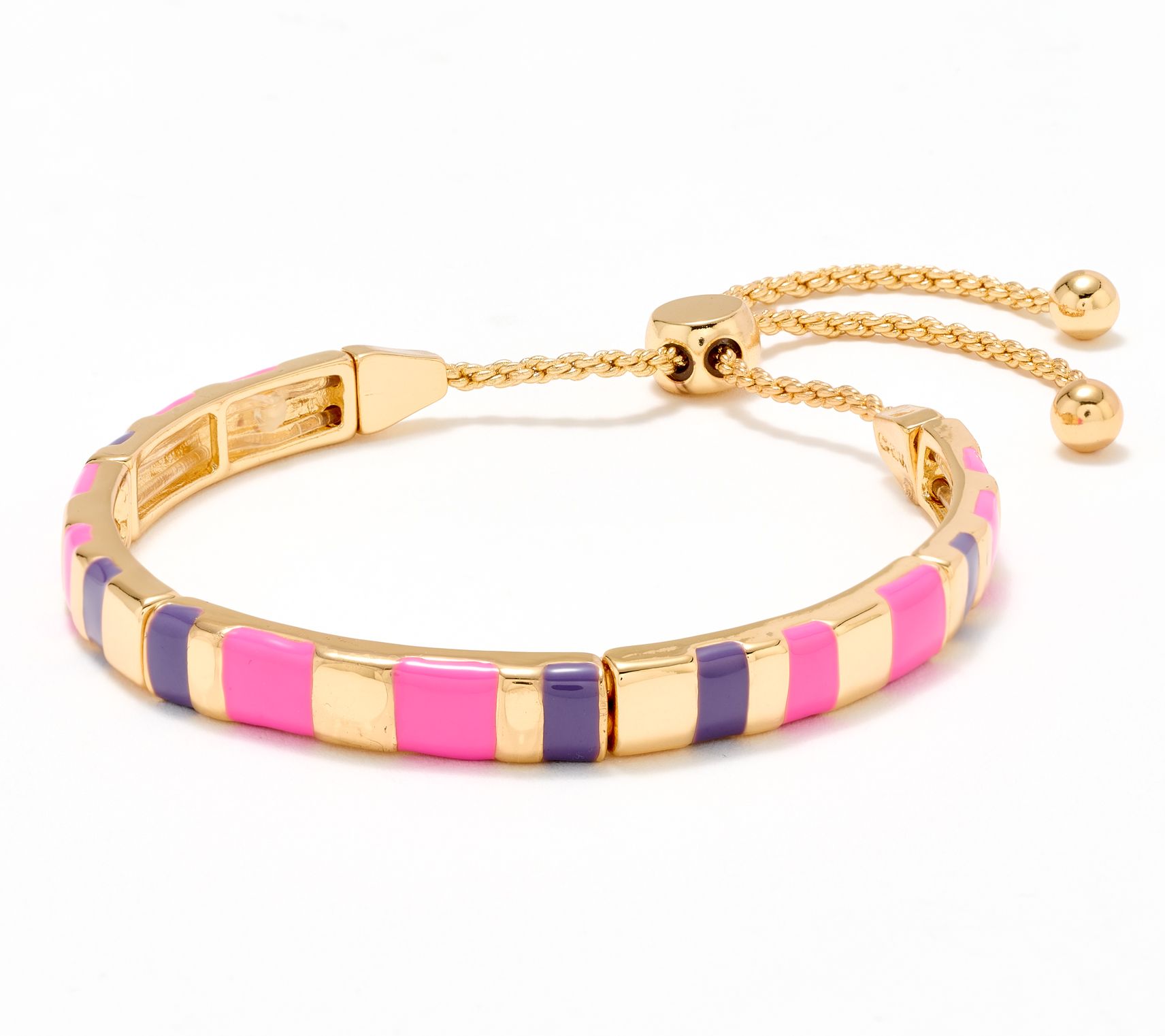 Susan Graver Adjustable Bangle Bracelet