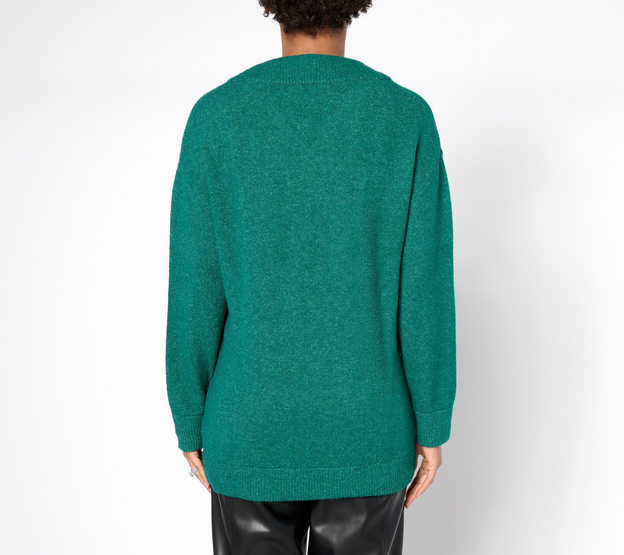 by Stacy London Relaxed V-Neck Sweater