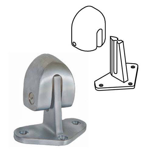 Trimco 1283-2S Adjustre Floor Stop and Holder