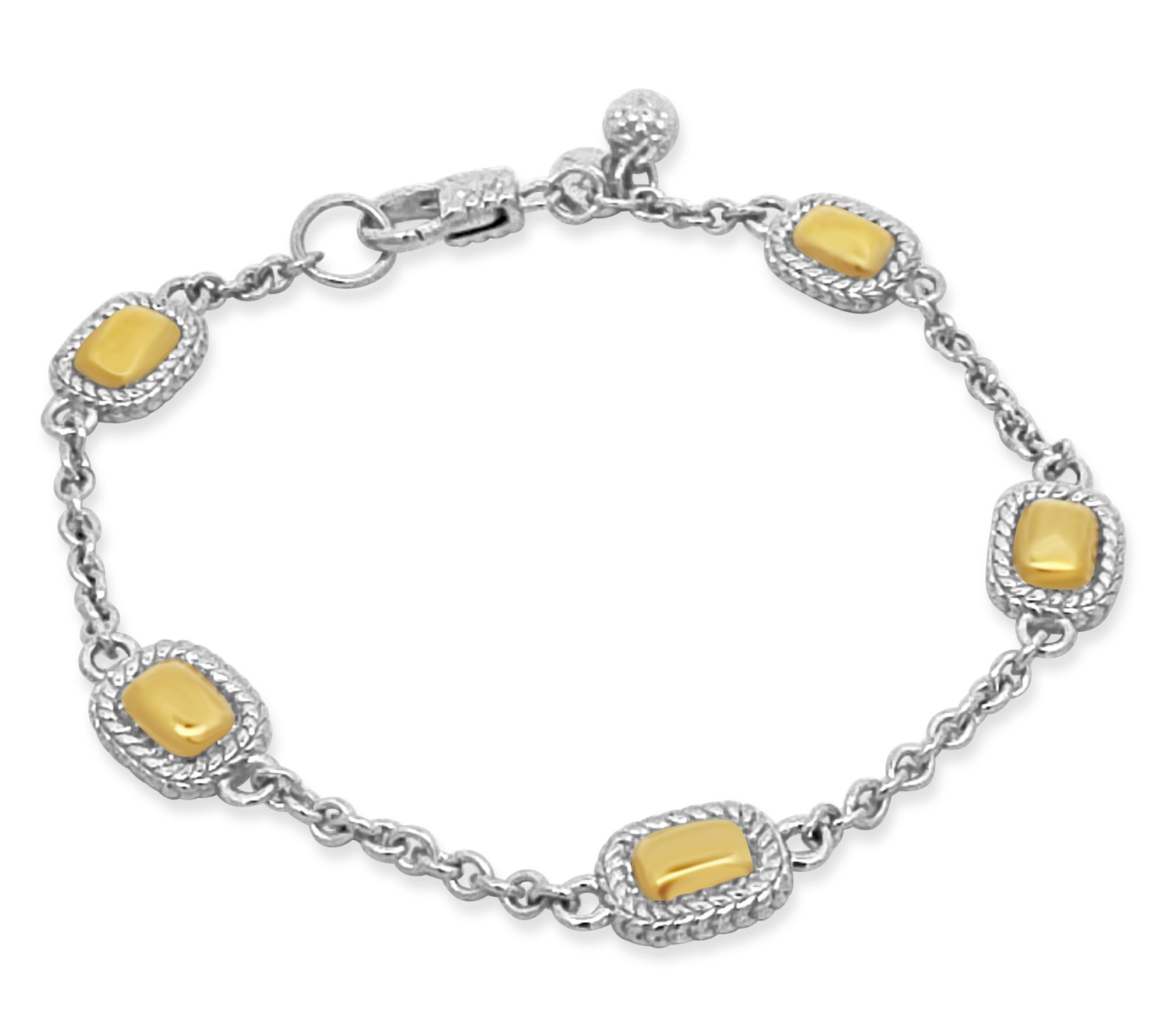 Tiffany Kay Studio Sterling Silver & 14K Clad Station Bracelet