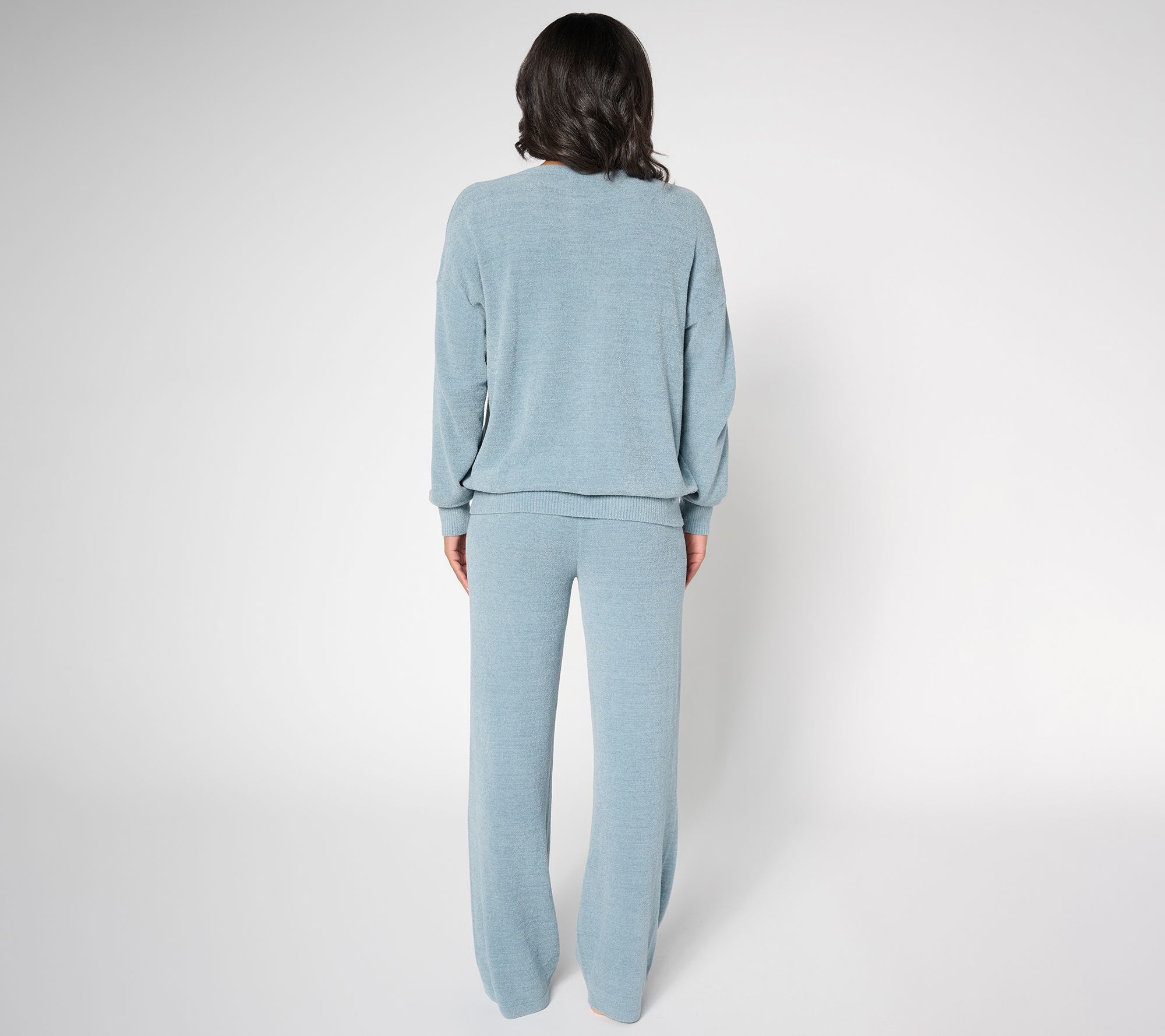 Barefoot Dreams Tall CozyChic Ultra Lite Pullover & Wide Leg Pant Set