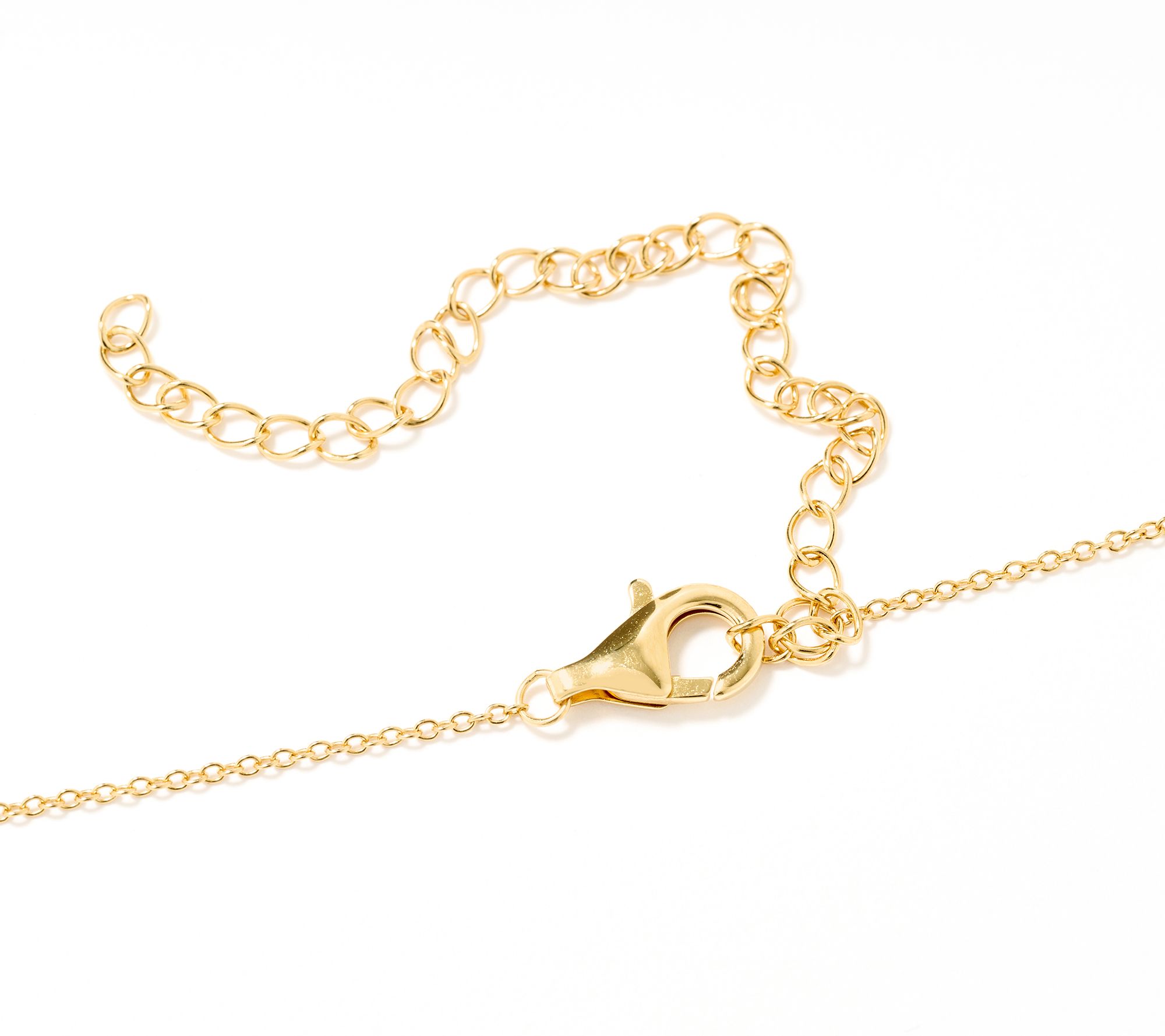 Diamonique x Jennifer Miller Pave Butterfly Necklace, Sterling Silver