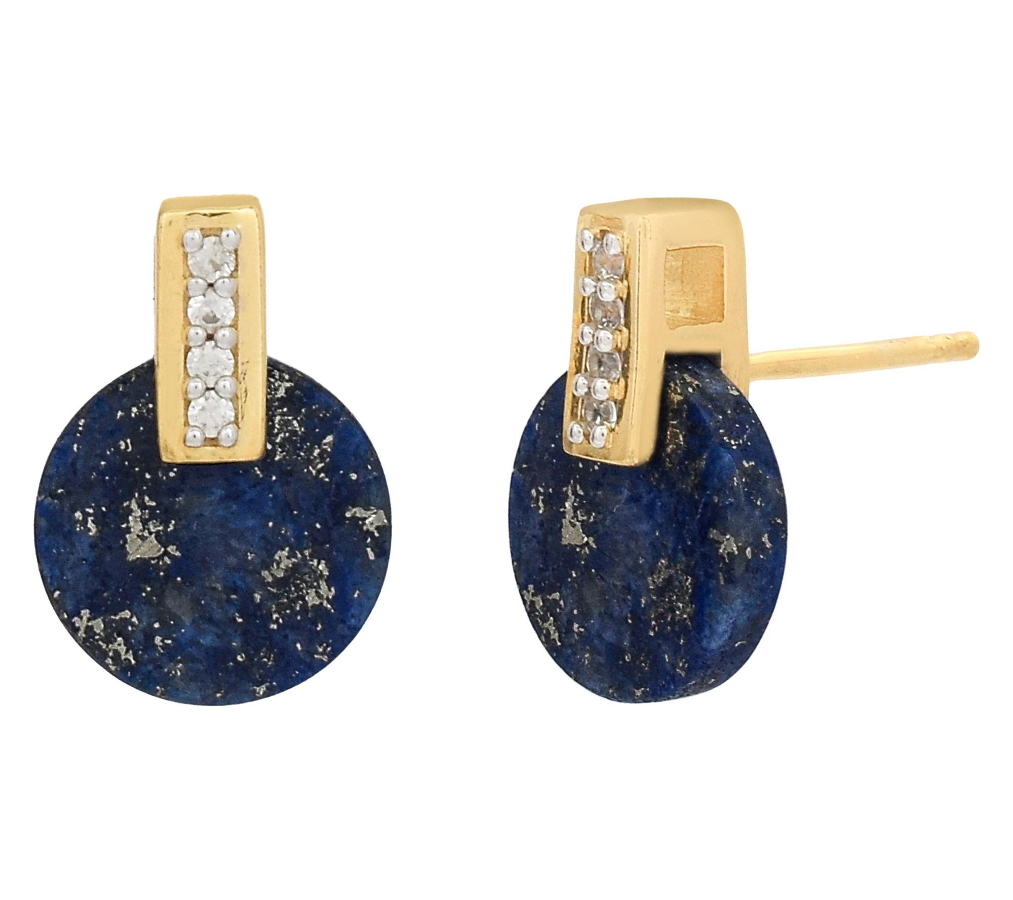 Affinity Gems Lapis Lazuli Earrings, Sterling Silver