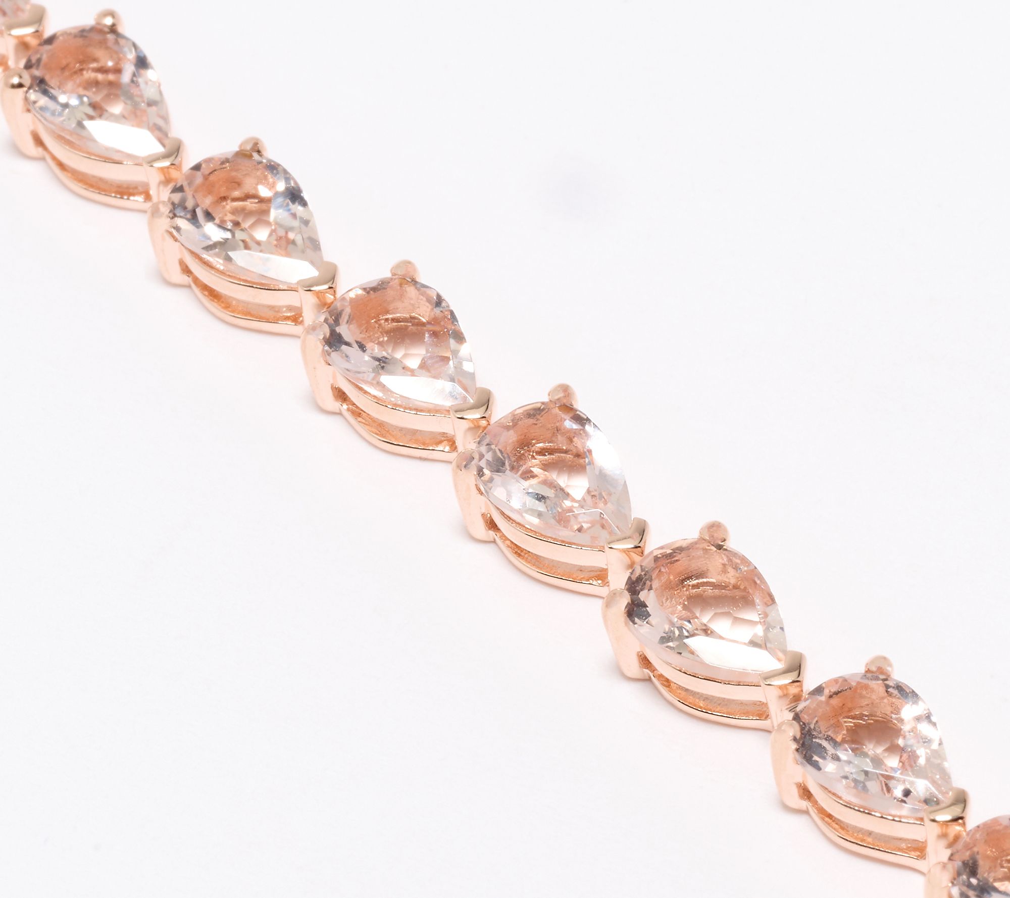 Effy 14K Gold Plated Morganite Bracelet