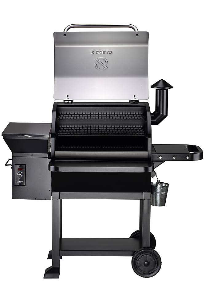 Z Grills 1060 Sq in Pellet Grill and Smoker, Stainless Steel | ZPG-10002B2E