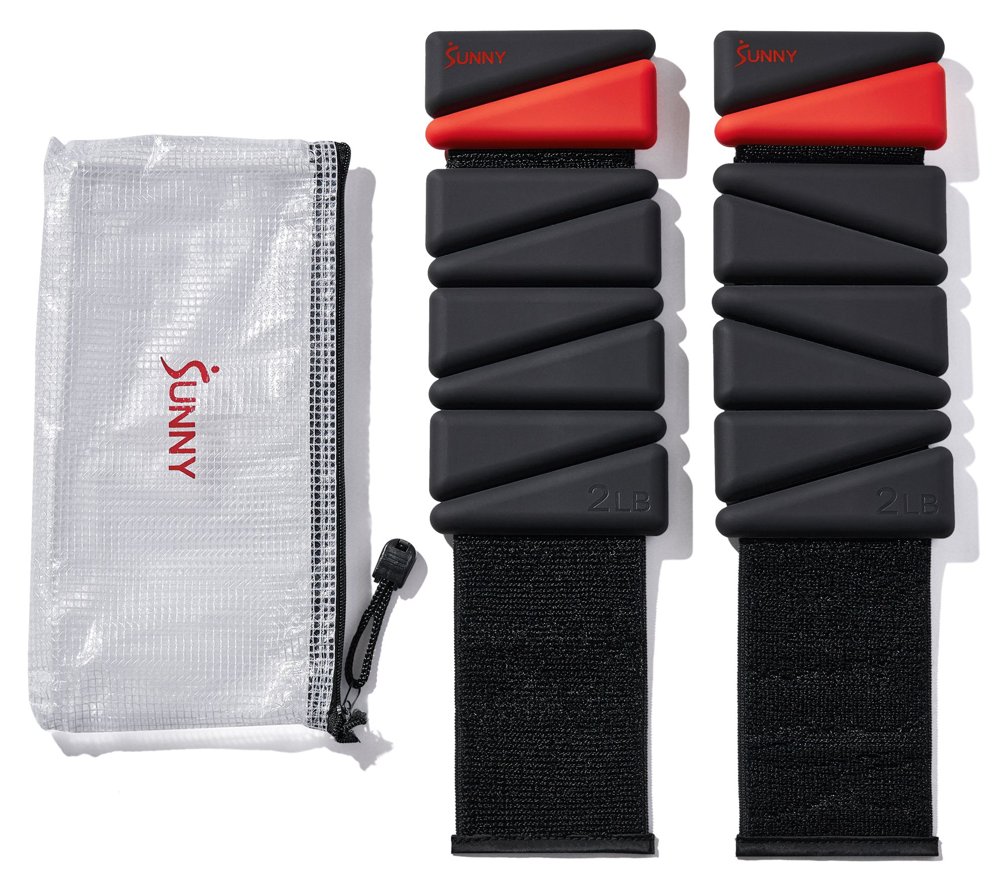 Sunny Adjustable Wrist Weights Set - 2lbs