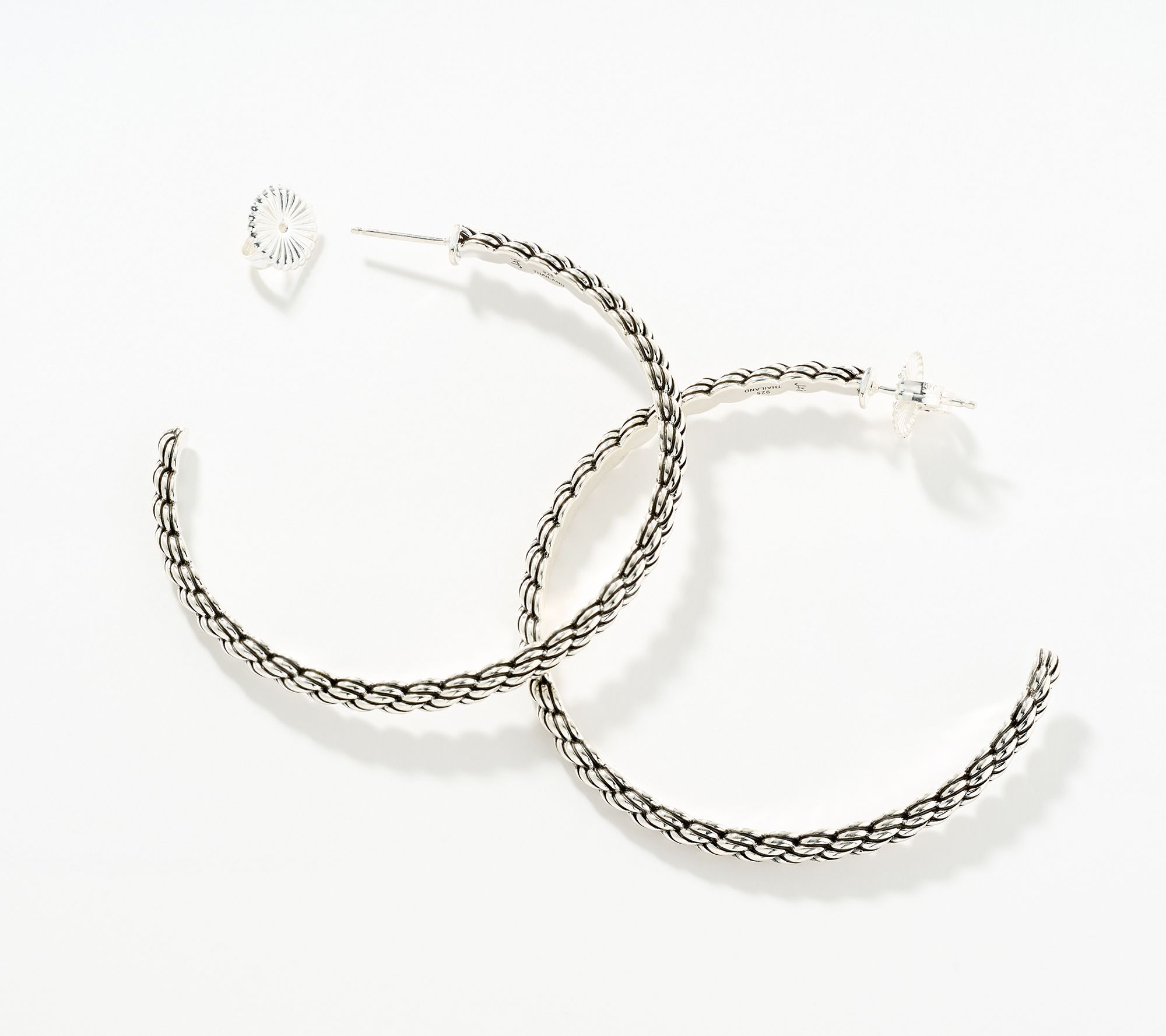 JAI Ireland Sterling Silver Cara Rope 2 1/4