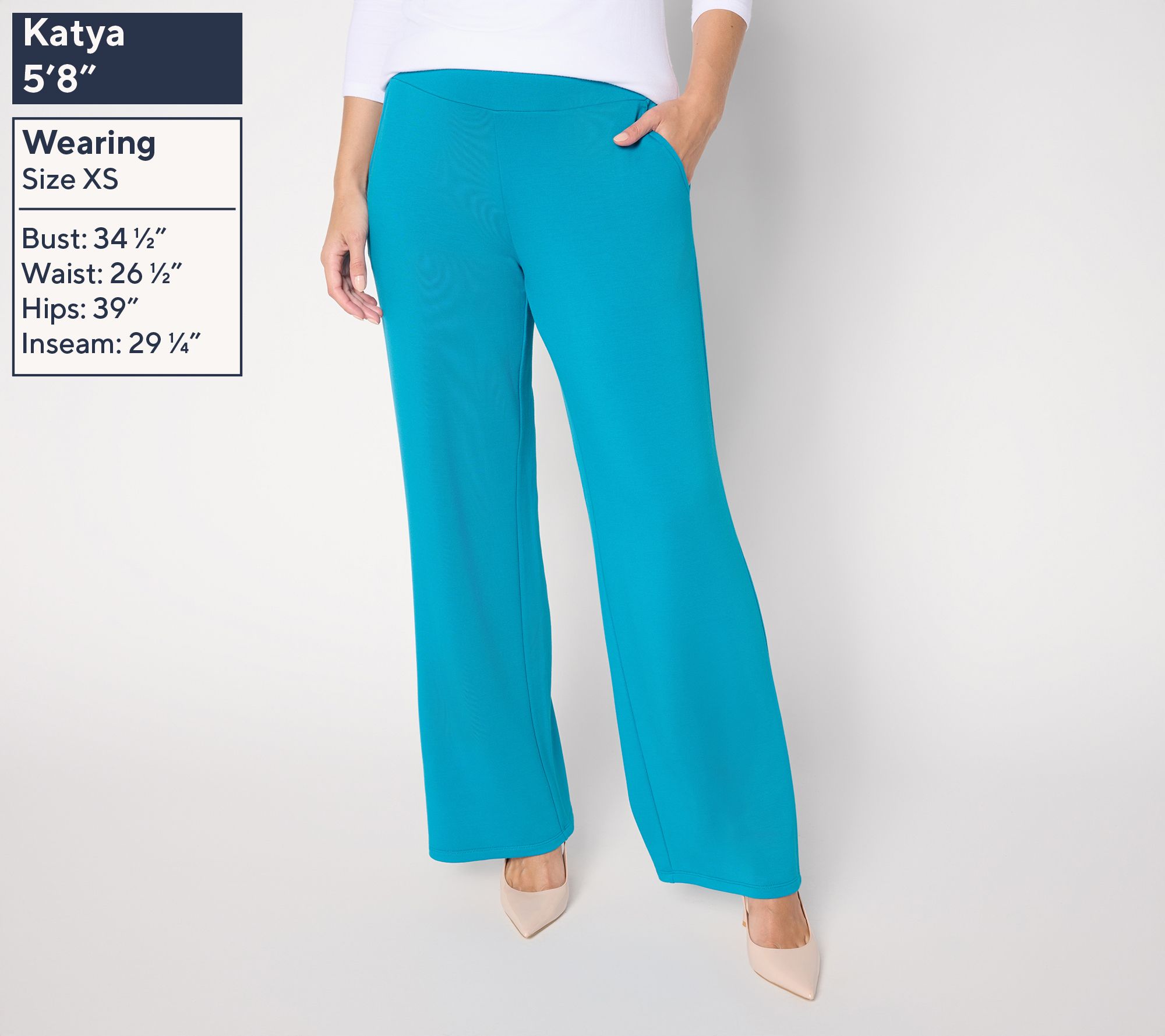 Brandis Dress Out Loud Regular Acquitted Knit Wide Leg Pants