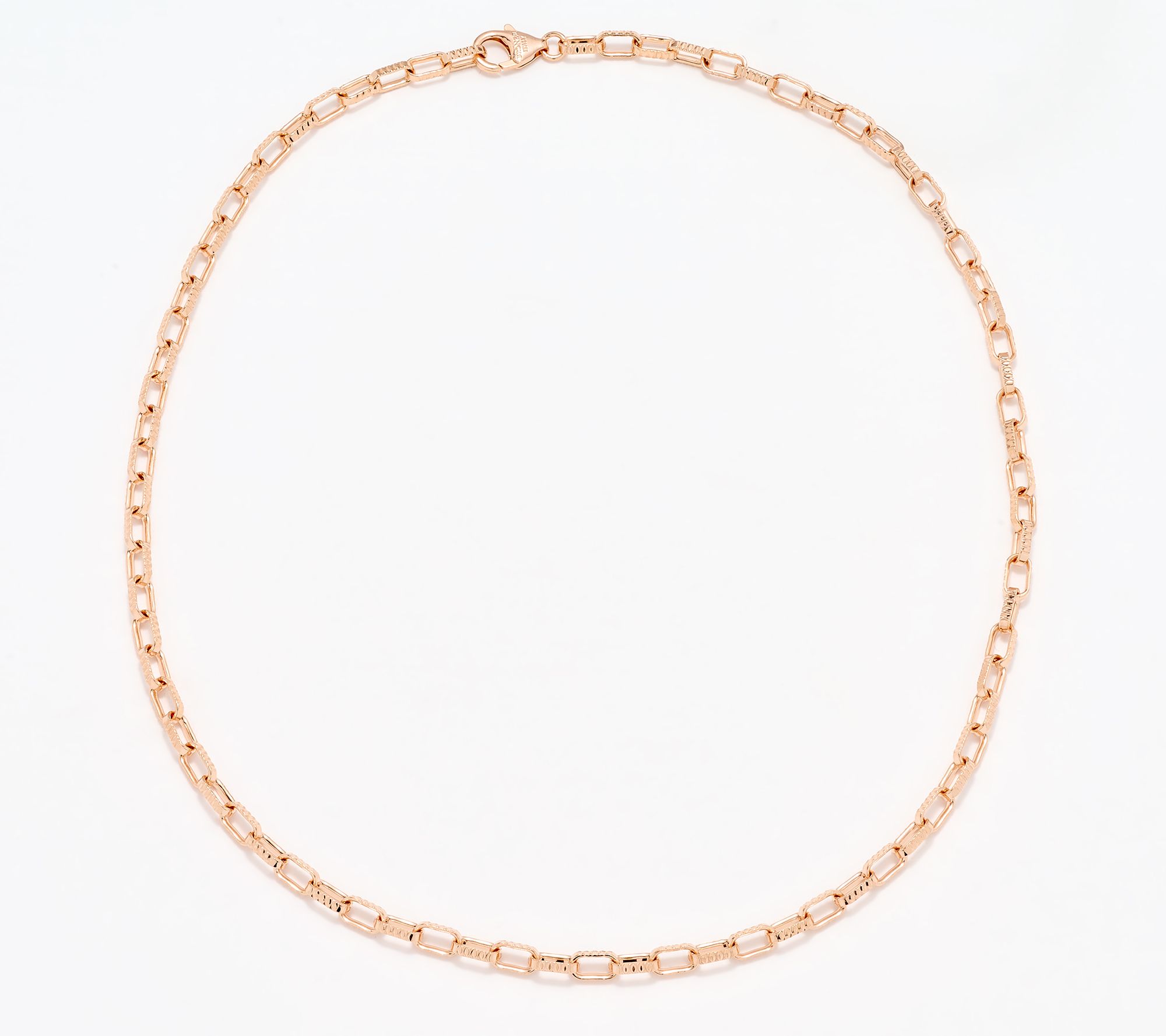 David Markstein Bronze Premiere Luxe Paper Clip Necklace, 18