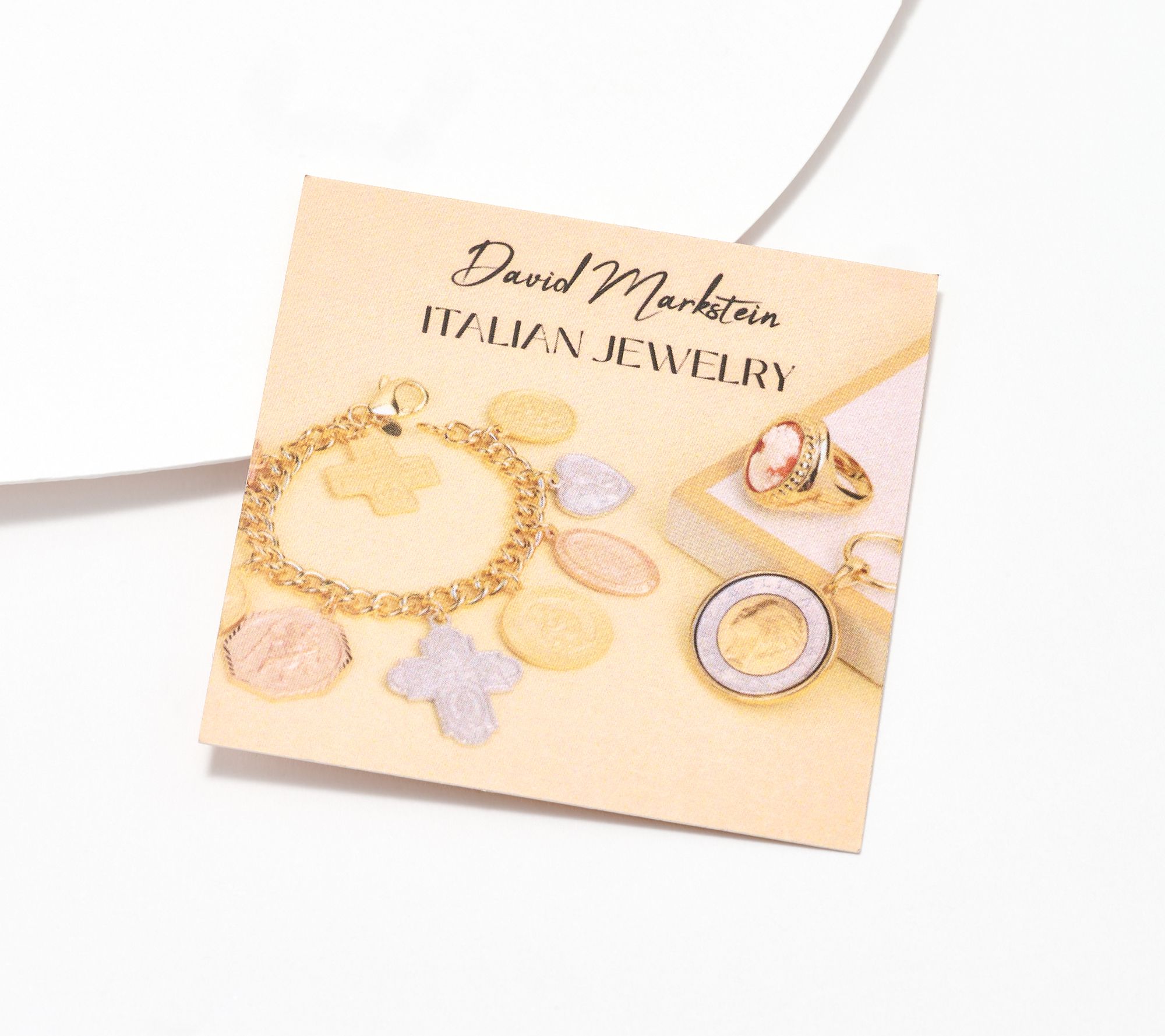 David Markstein Bronze Premiere Luxe Paper Clip Bracelet