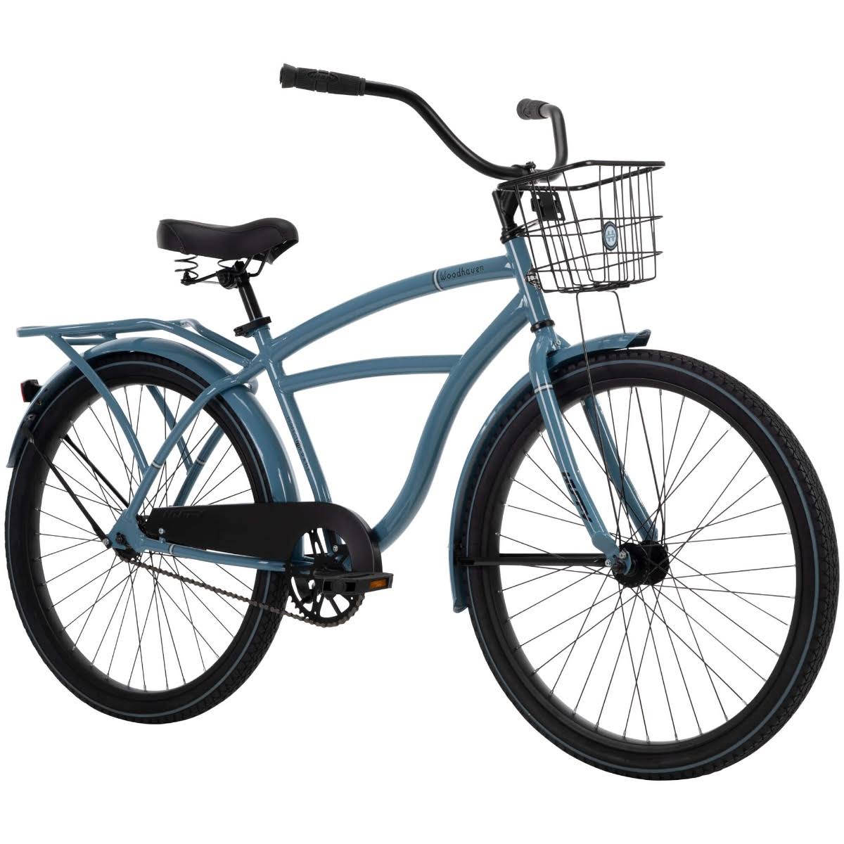 Huffy Woodhaven 26 inch Men's Cruiser Bike - Stone Blue Gloss