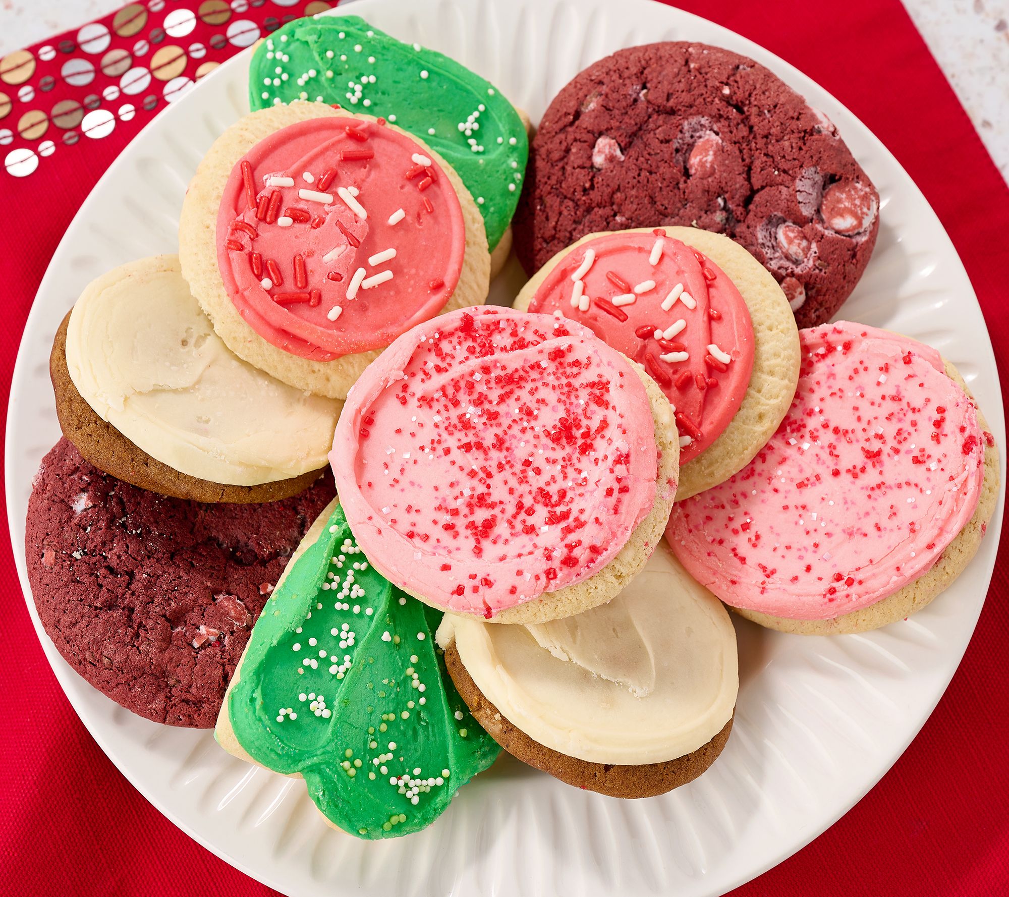 SH 12/8 Cheryl's 24 Pc Holiday Cookies Auto-Delivery