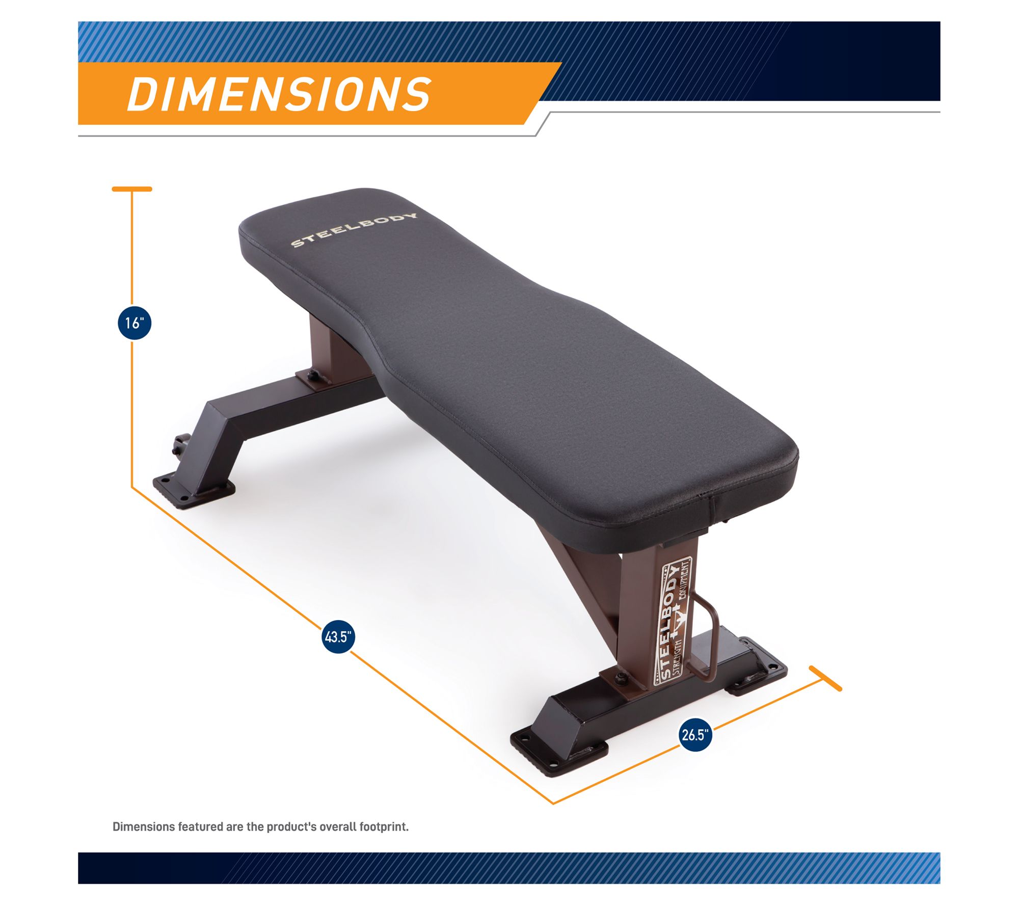 SteelBody Flat Bench
