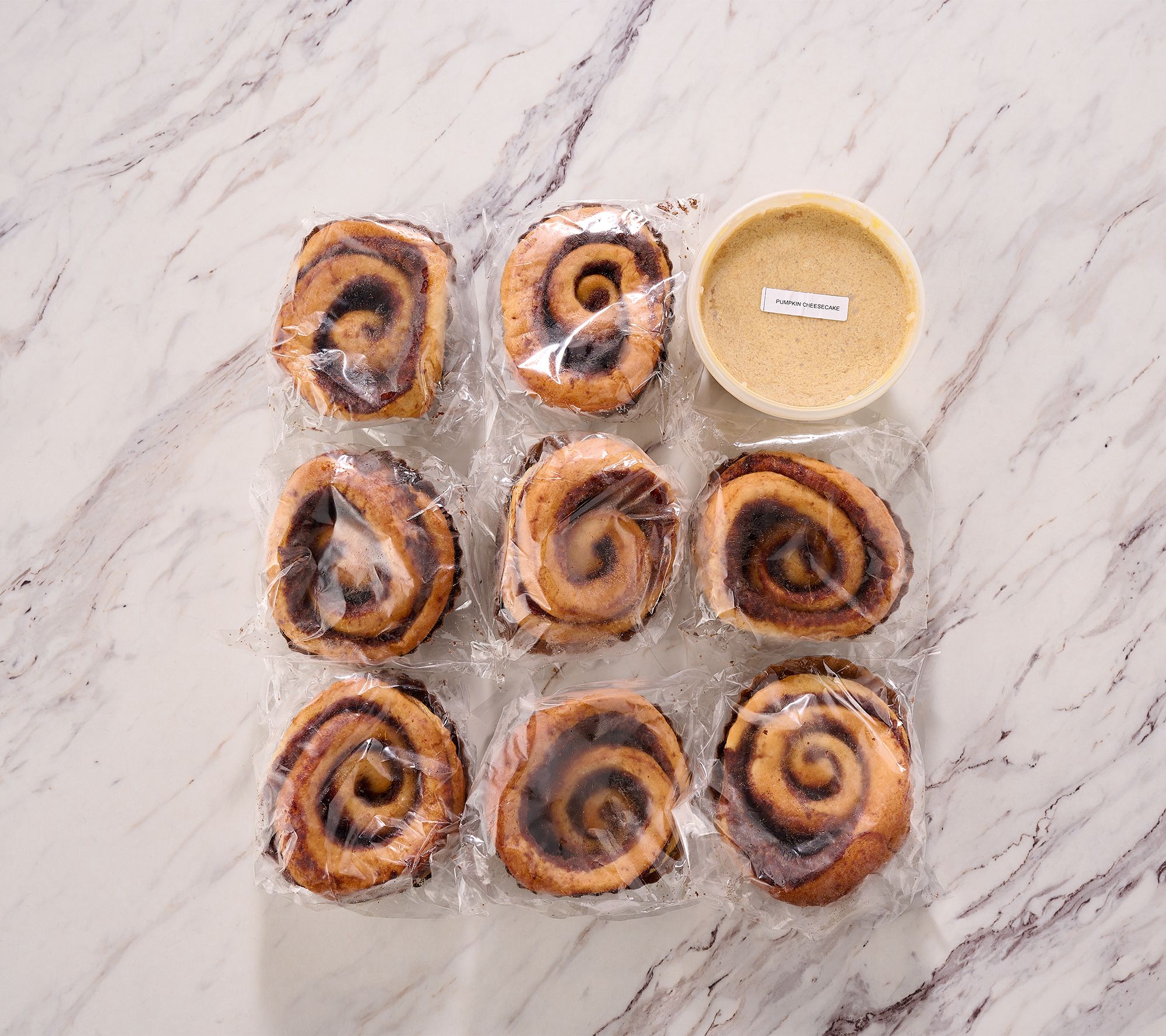 SH 12/8 CinnaMom Bakery (8) 6.5 oz Cinnamon Rolls Auto-Delivery