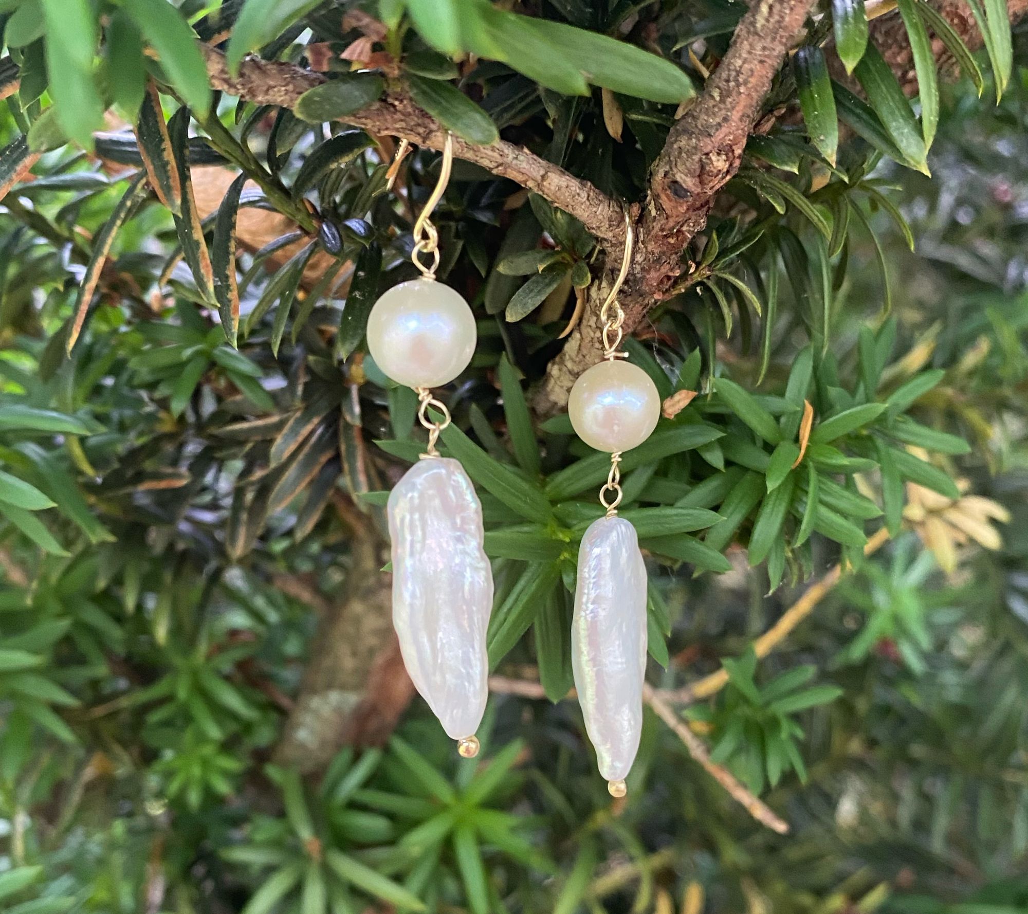 Alkeme 10K Gold Cultured Pearl Dangle Earrings