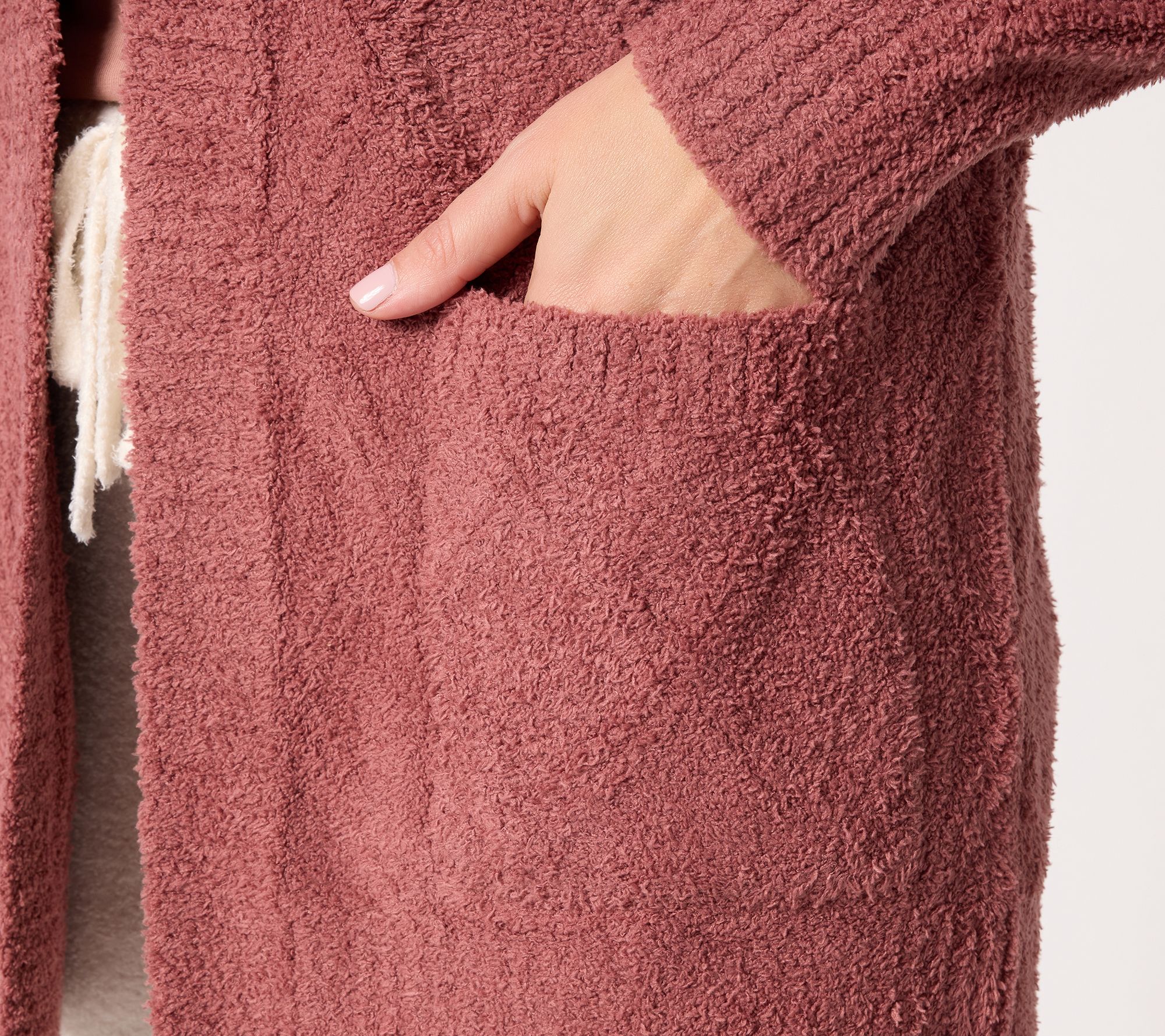 Barefoot Dreams CozyChic Diamond Cable Cardigan