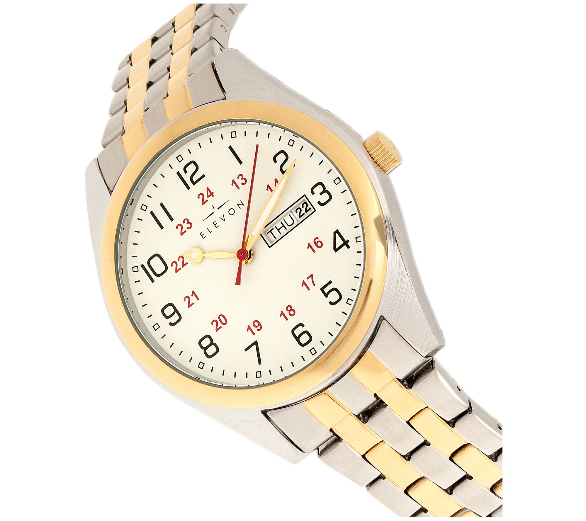 Elevon Men's Gann Two-Tone Bracelet Watch