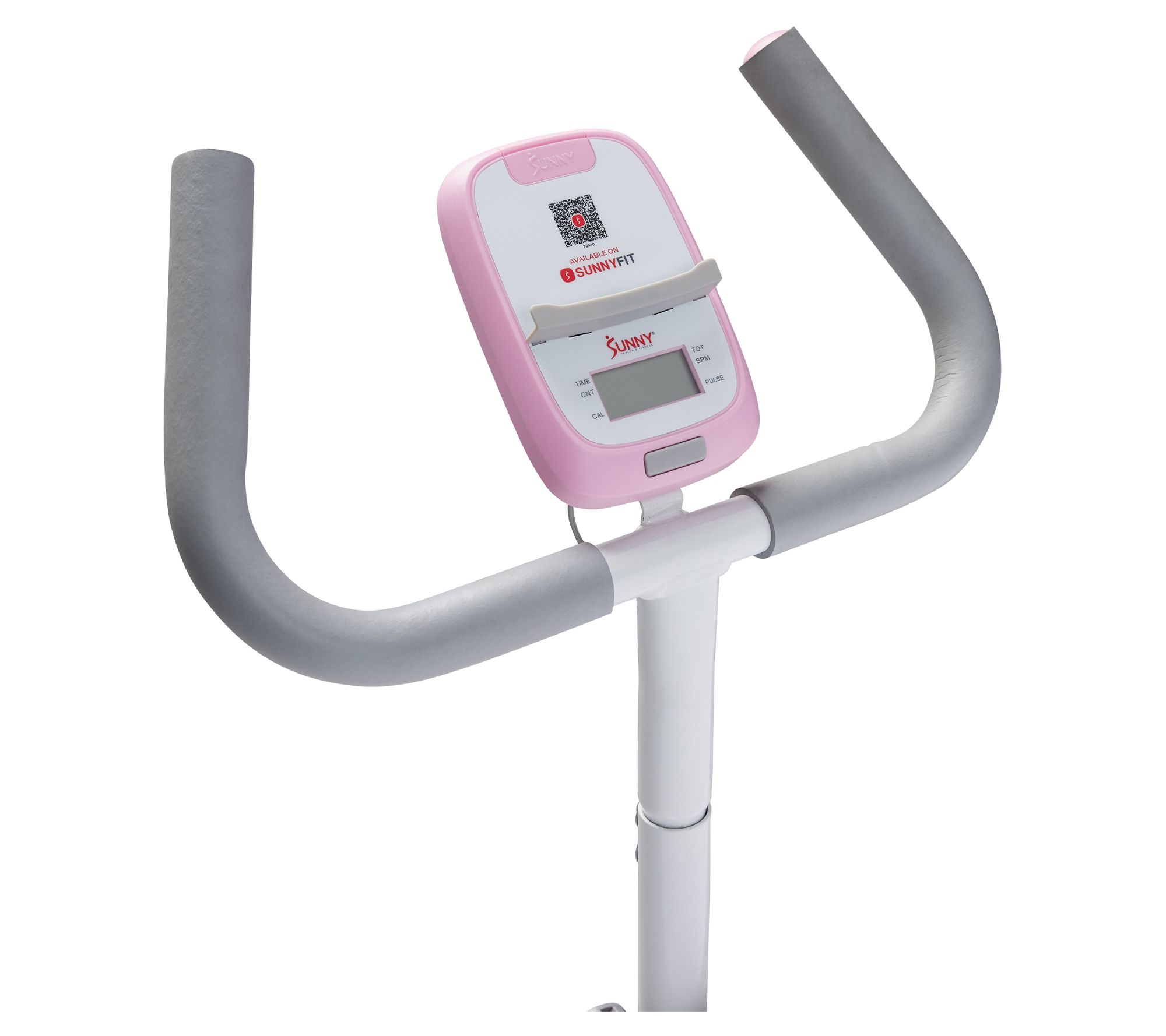 Sunny Pink Smart Stair Stepper w Handlebars & Bands