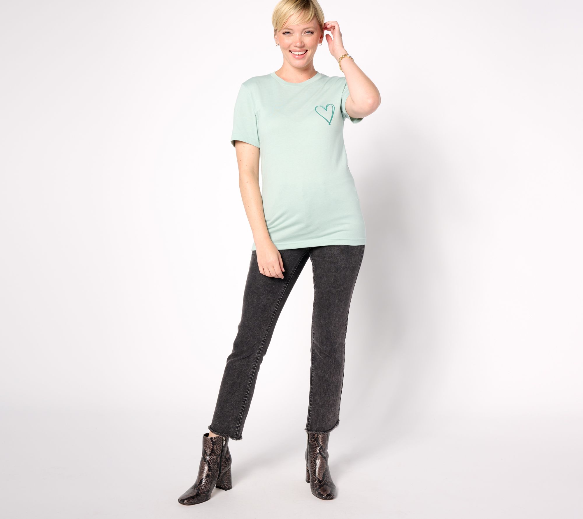 Vintage Sparrow Inspirational T-Shirt and 3pc Beaded Bracelets