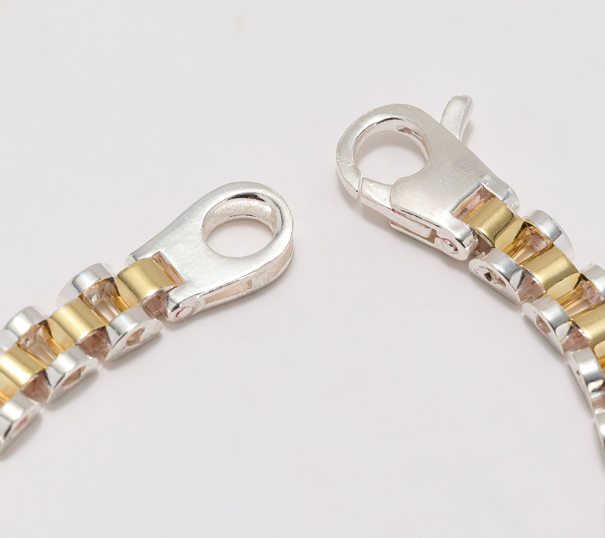 UltraFine 950 Silver Panther Link Chain Bracelet