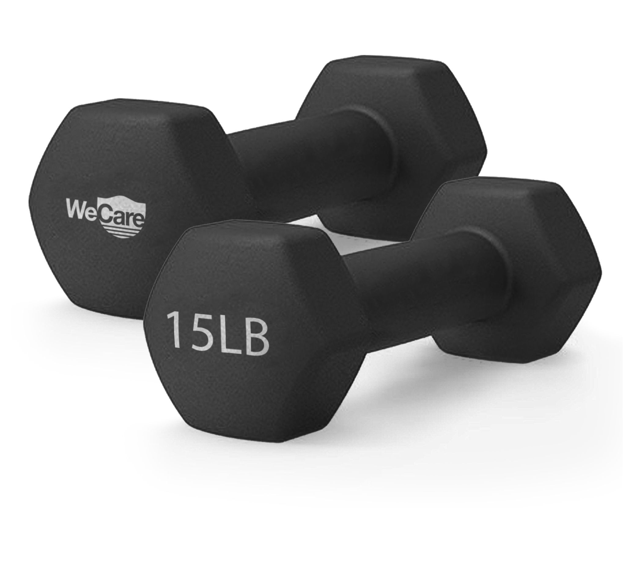 WeCare Dumbbells 15lbs Set of 2