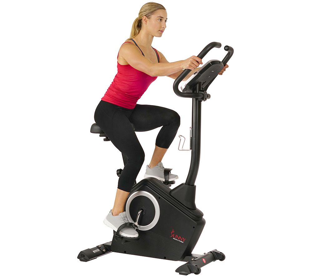 Sunny Health & Fitness Programmable Upright Bike