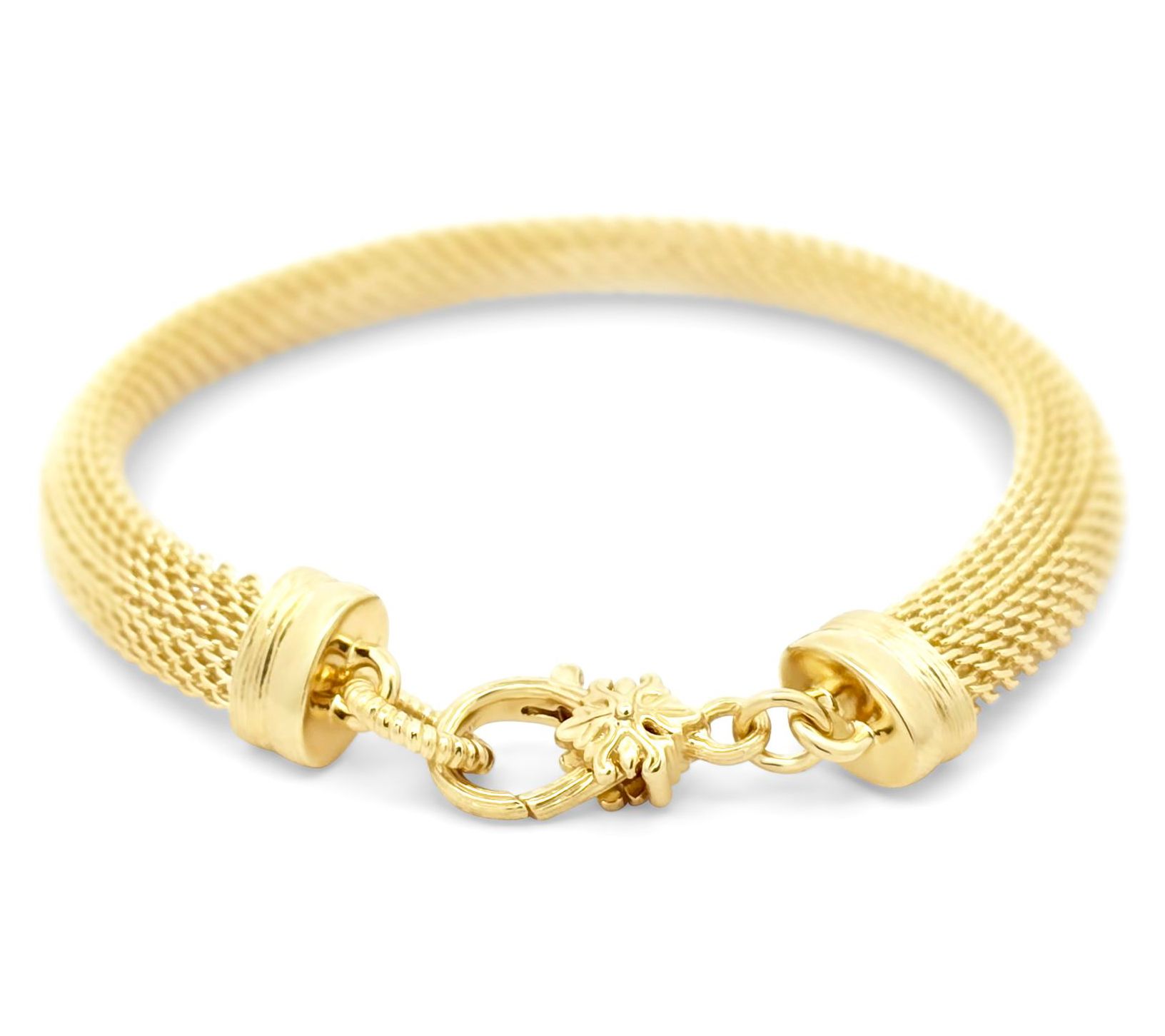 Ariva 18K Gold Vermeil Mesh Bracelet