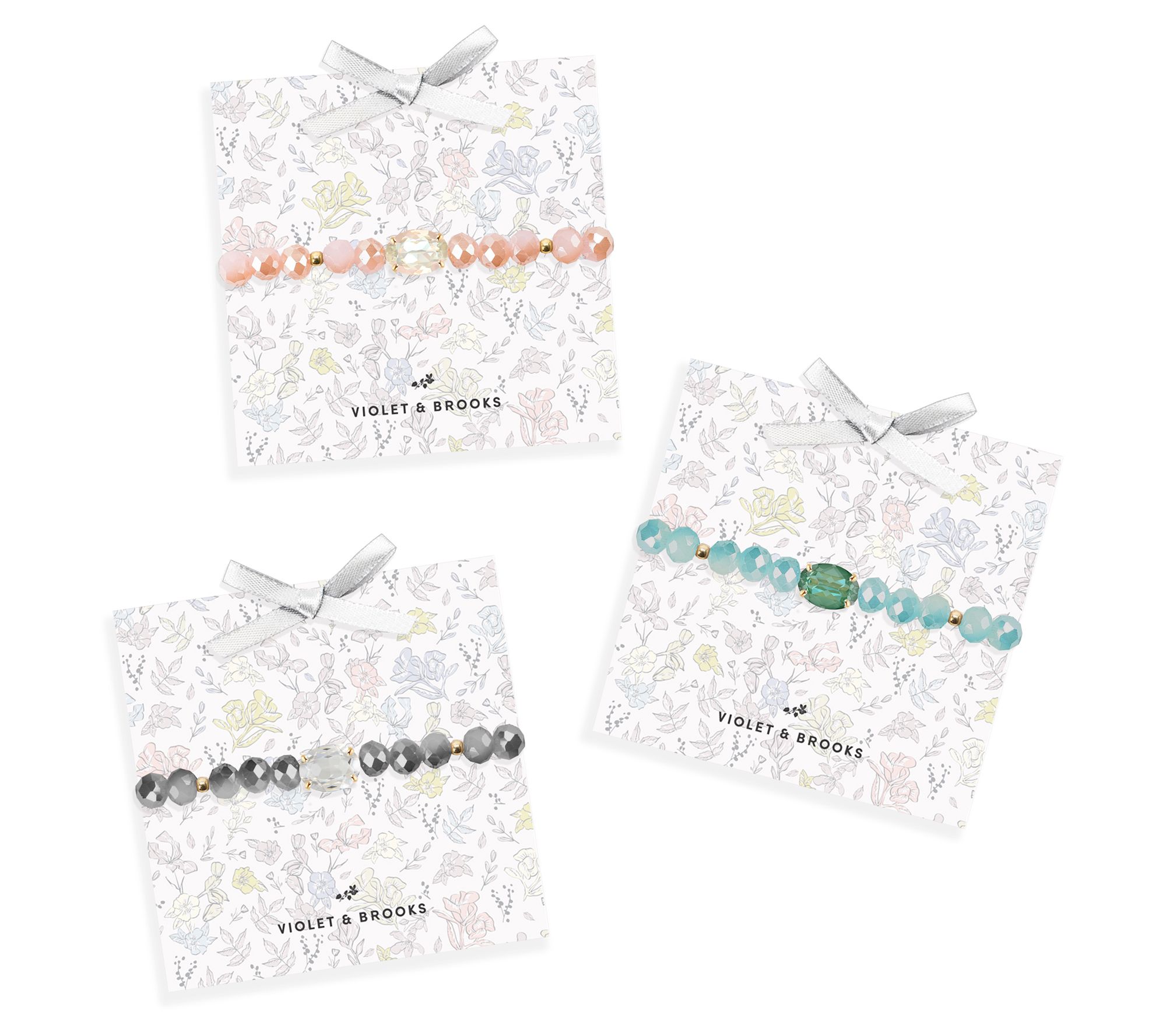 Violet & Brooks Flora Stretch Bracelet