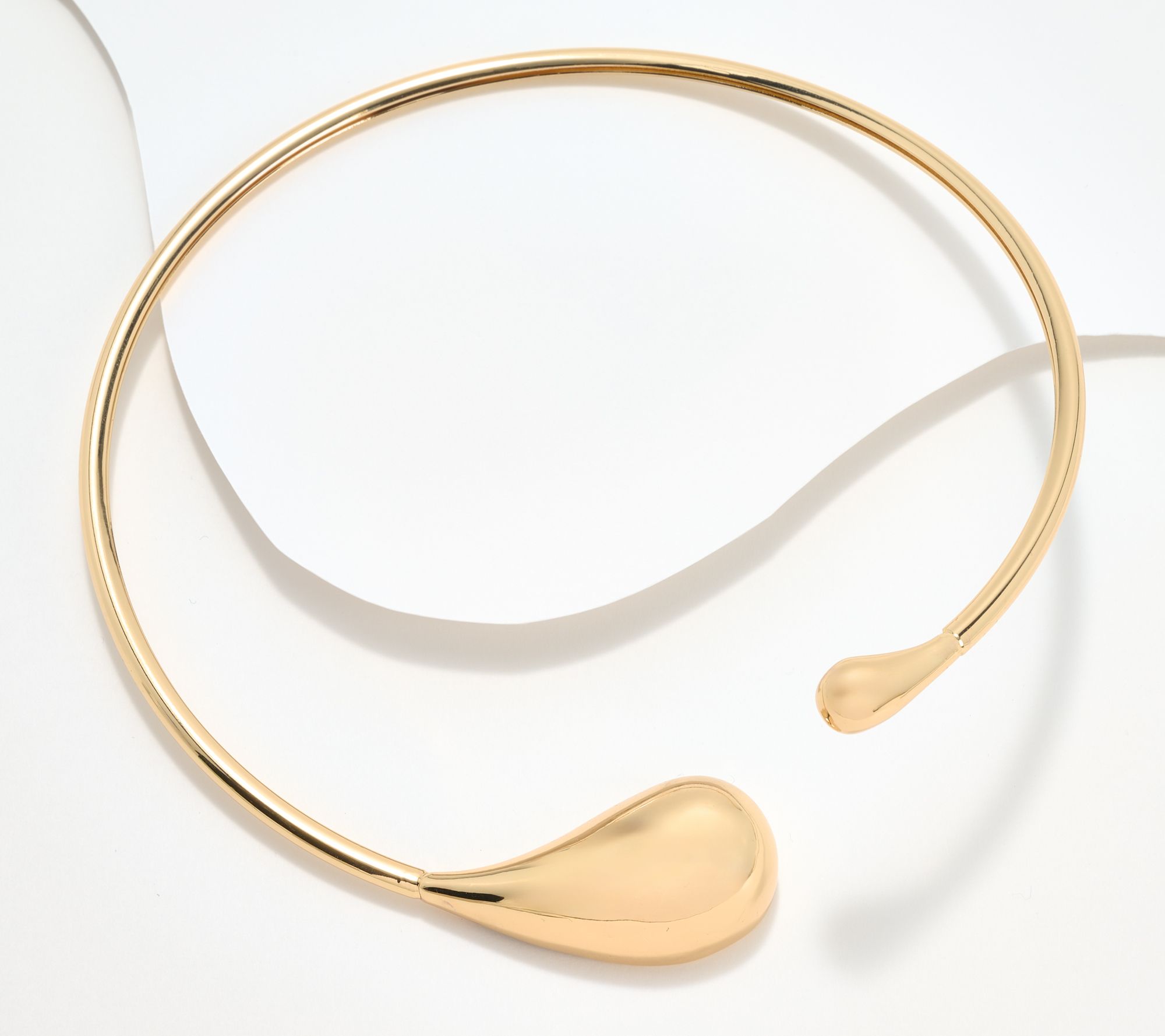 Susan Graver Flex Drop Choker Necklace