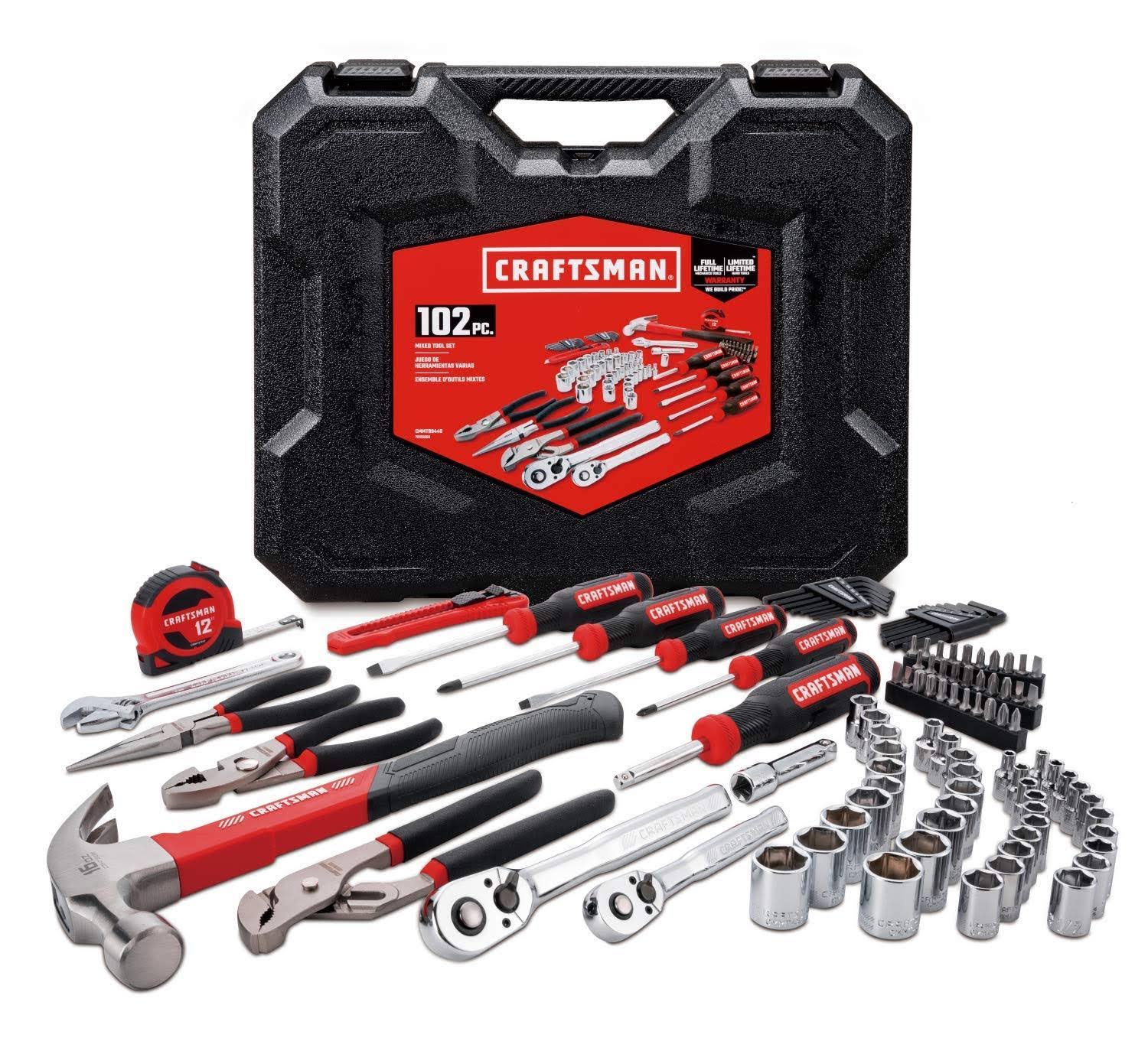 Home Tool Kit / Mechanics Tools Kit 102-Piece (cmmt99448)