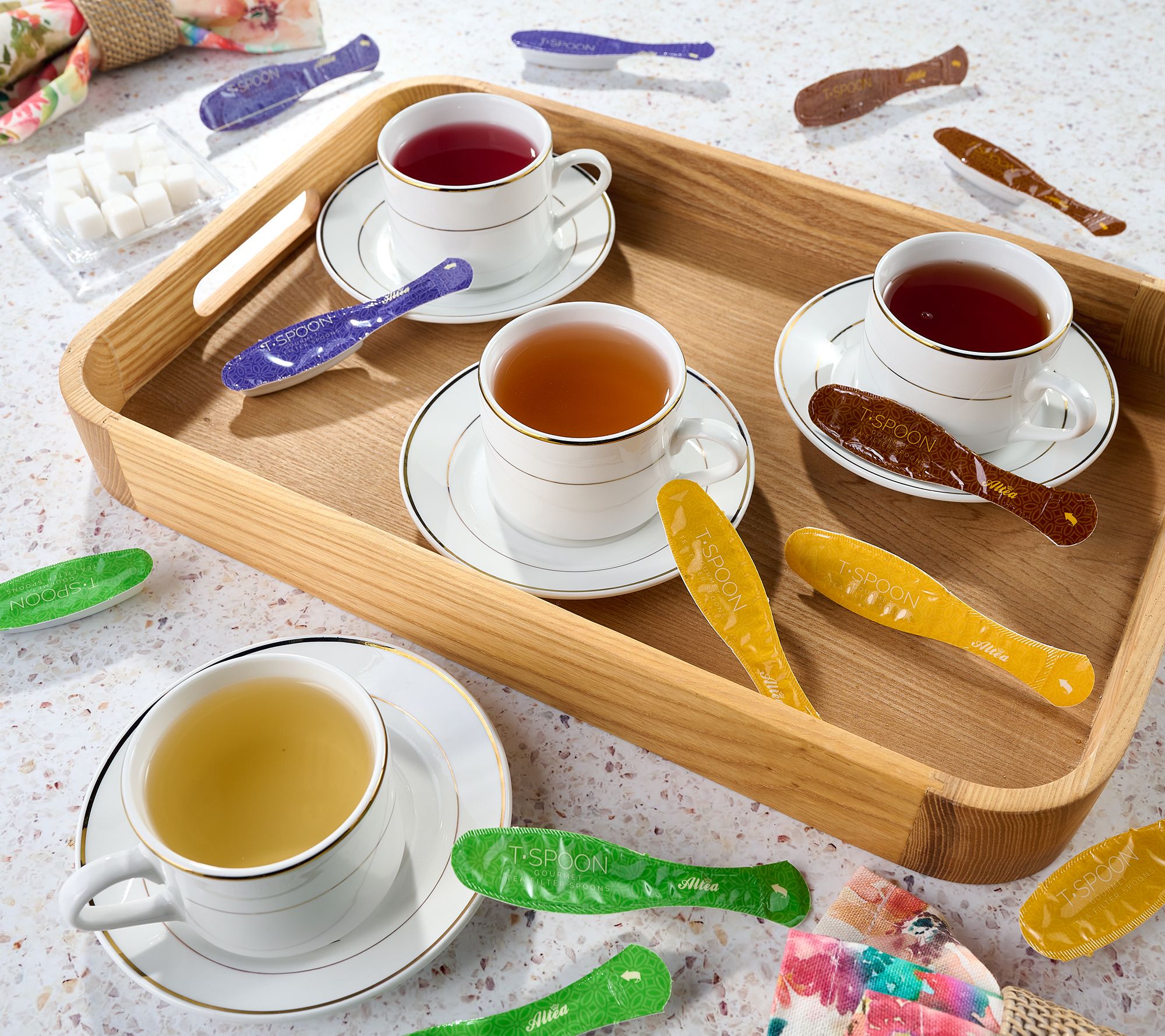 T-Spoons 96 Single Serve Gourmet Tea Filter Spoons