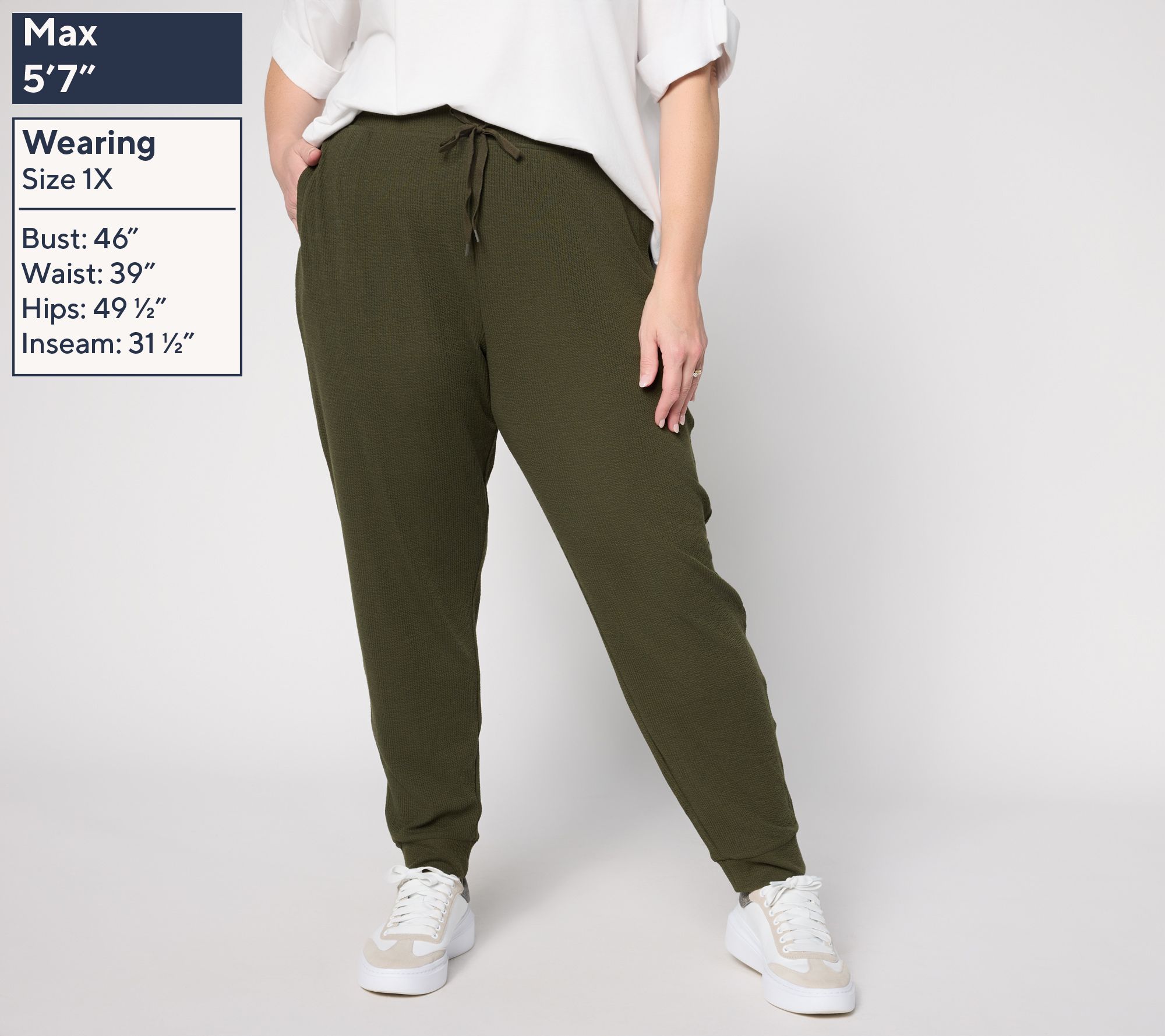 Cuddl Duds Soft Rib Jogger