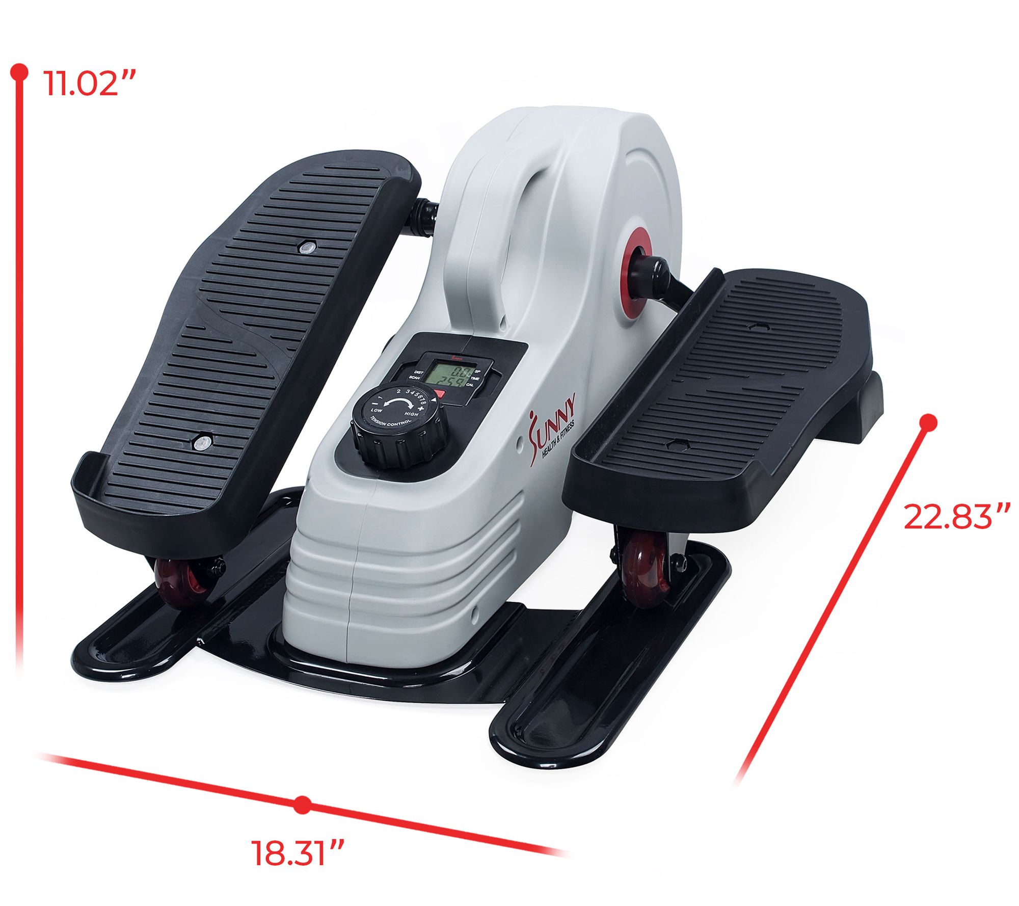 Sunny Health & Fitness Magnetic Under Desk Elliptical