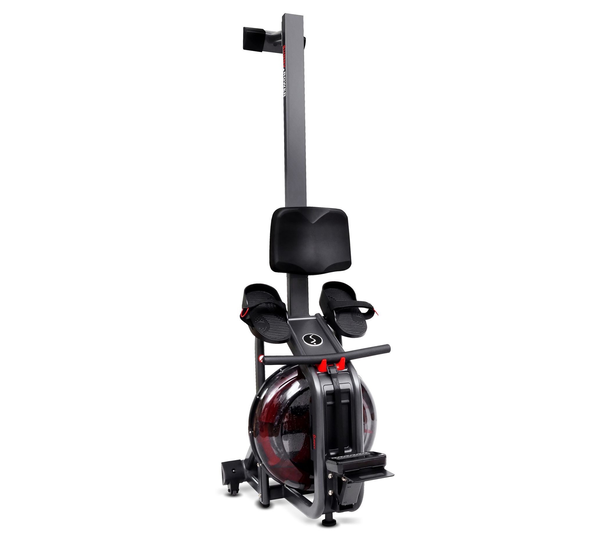 Sunny Health & Fitness Smart Obsidian Surge 500 m Water Rower